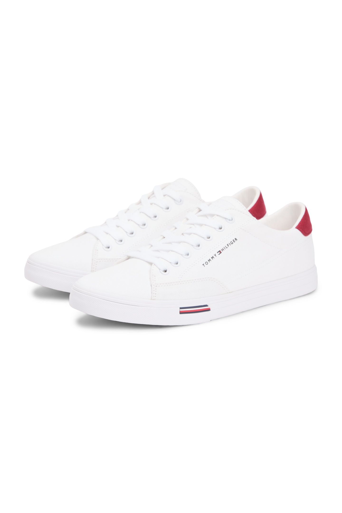 CANVAS SIGNATURE MIDSOLE TRAINERS WHITE 3