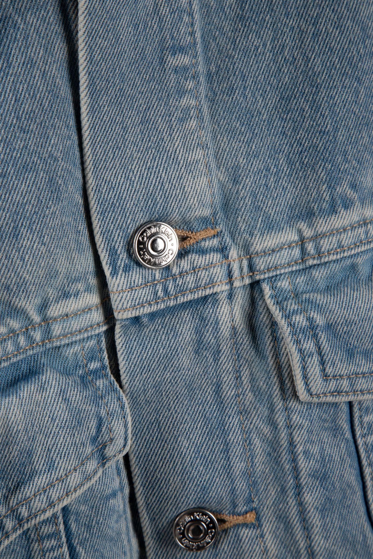 BRANDED BOXY DENIM JACKET FRESH WATER 4