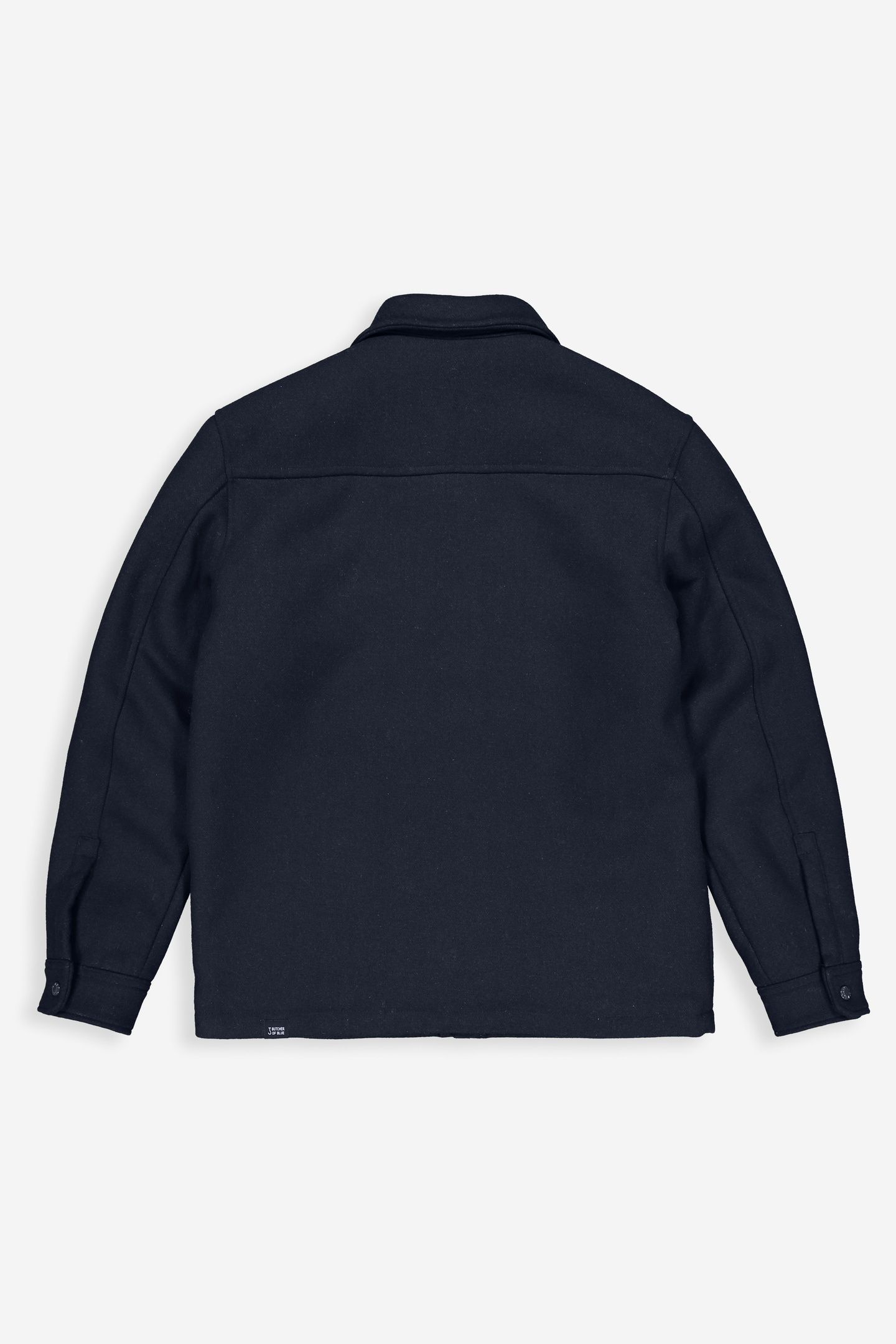 NORBU PADDED WOOL JACKET ALASKA BLUE 4