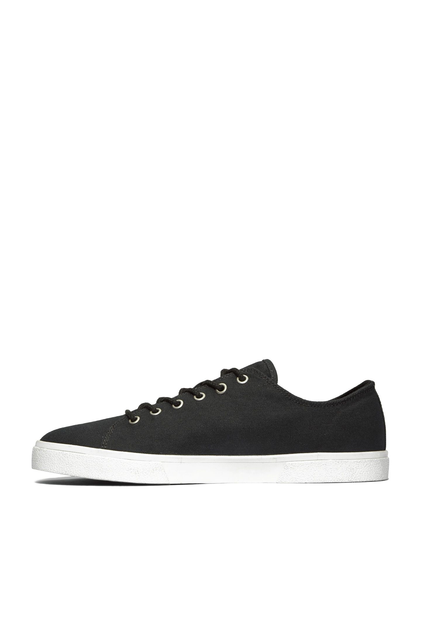 UNION WHARF 2.0 EK+ LOW LACE UP SNEAKER JET BLACK 4