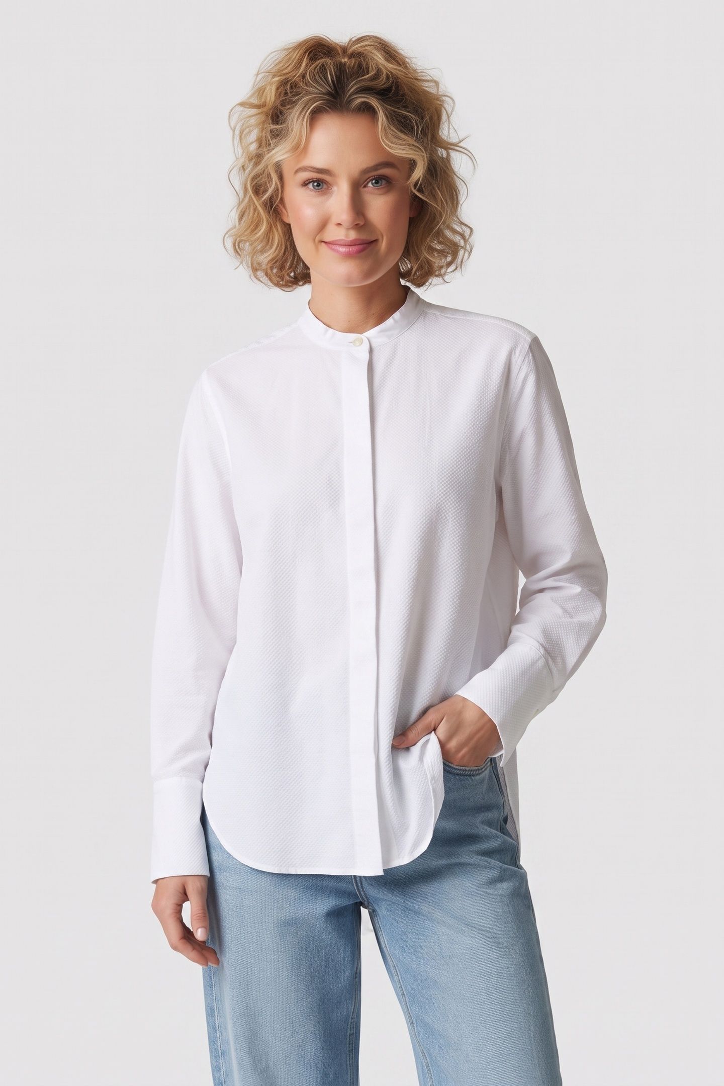 HESTER BIB SHIRT WHITE 1