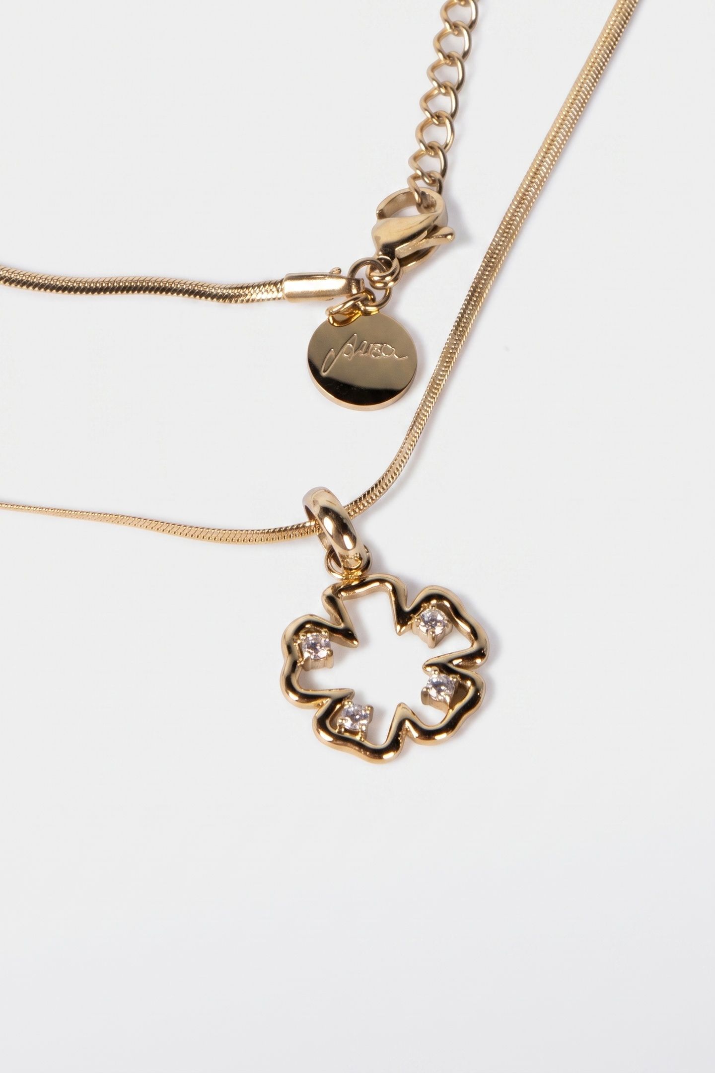 JEWELRY BOX HIBISCUS SET GOLD 6