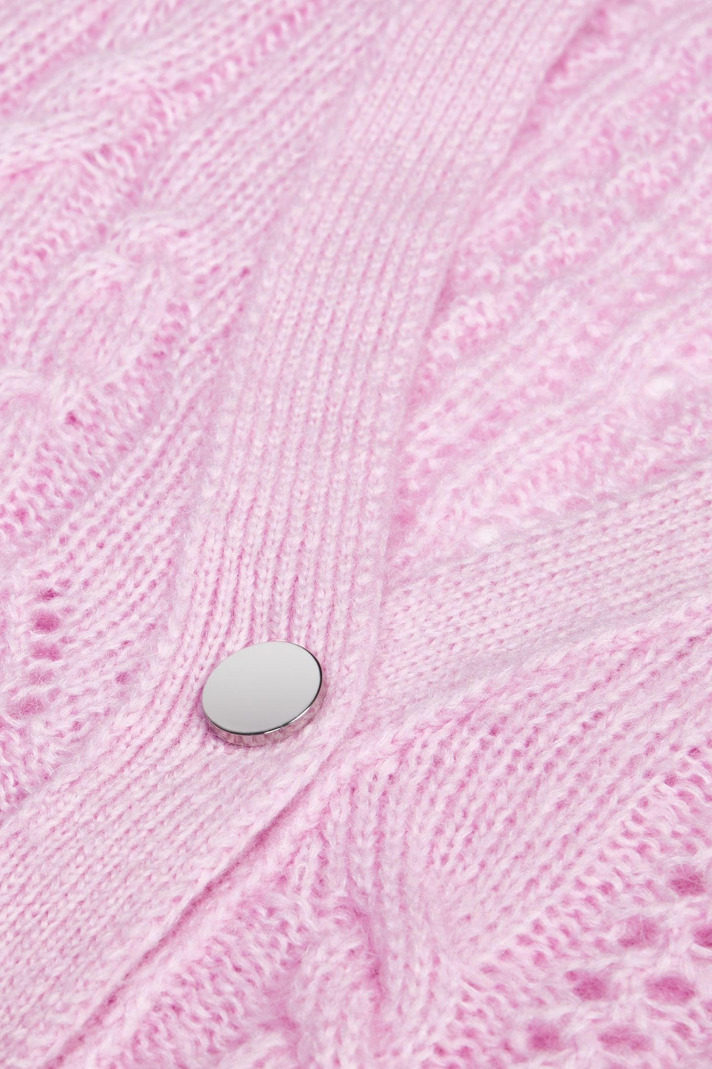 TWISTED BUTTON CARDIGAN PINK 6
