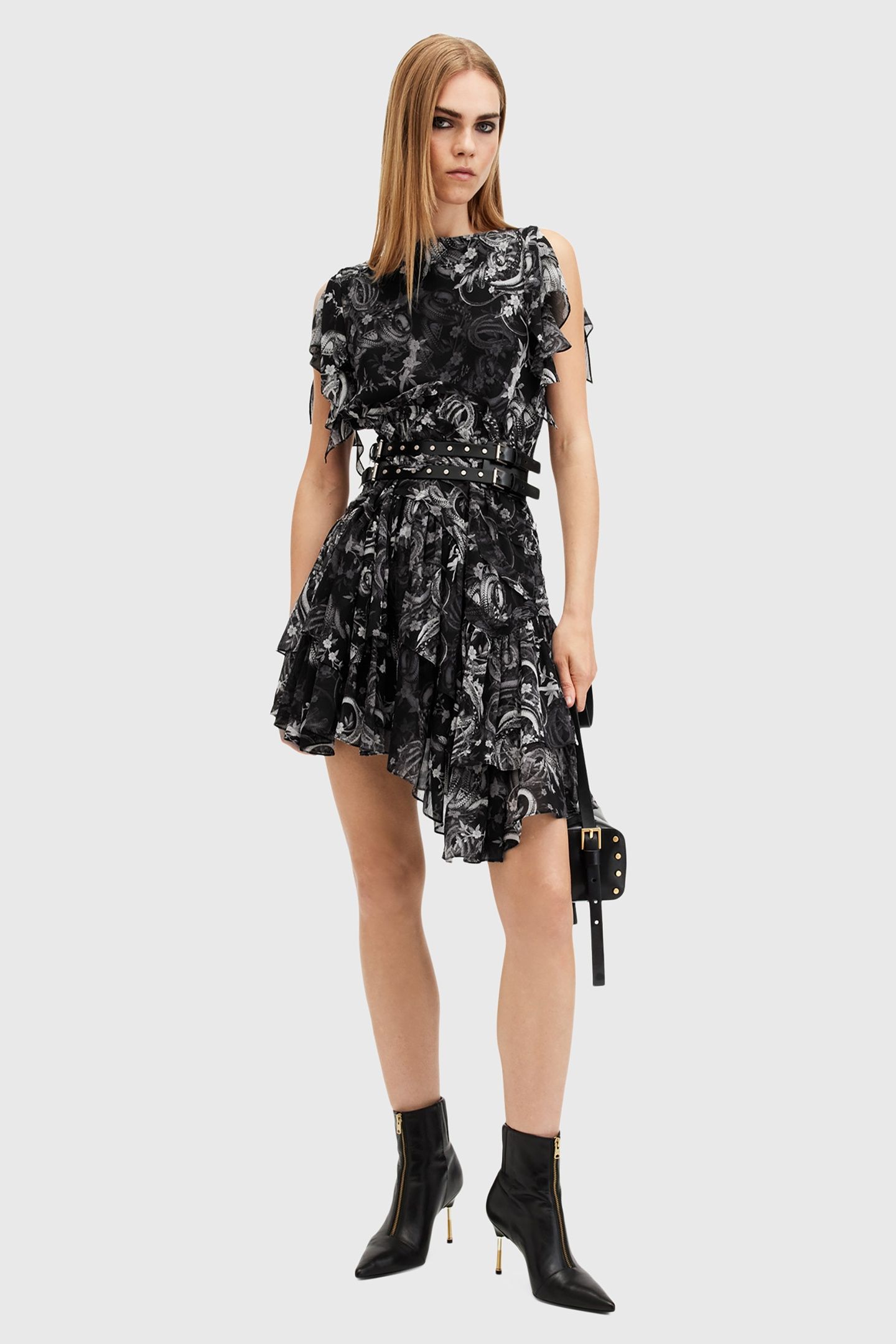 CALLIE DRESS HELENA BLACK 5