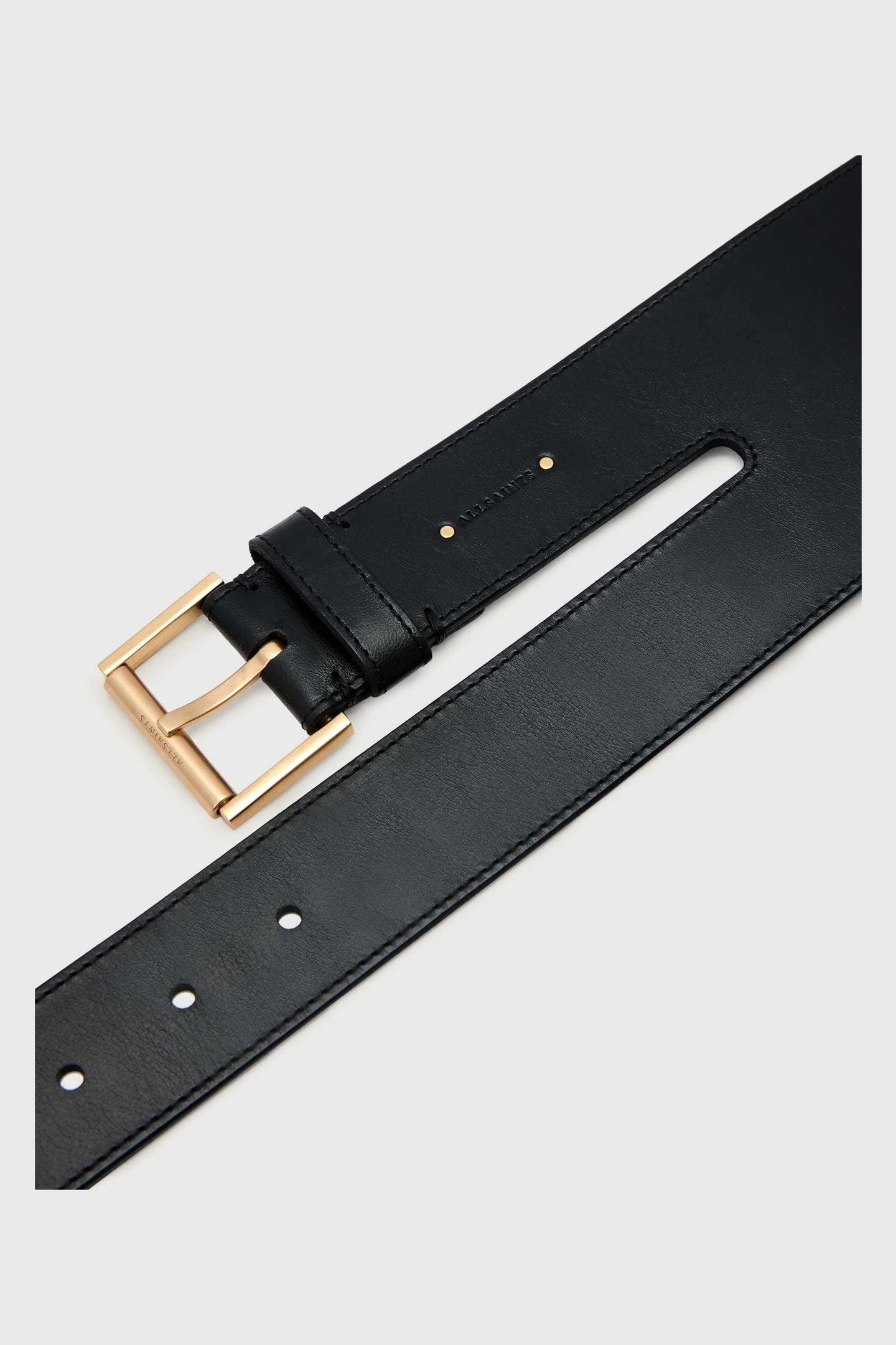 REI WAIST BELT BLACK/WARM BRASS 3