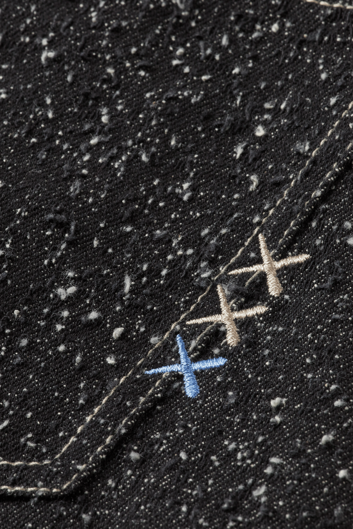 THE PITCH LOOSE  JEANS — BLACK SNOW 4
