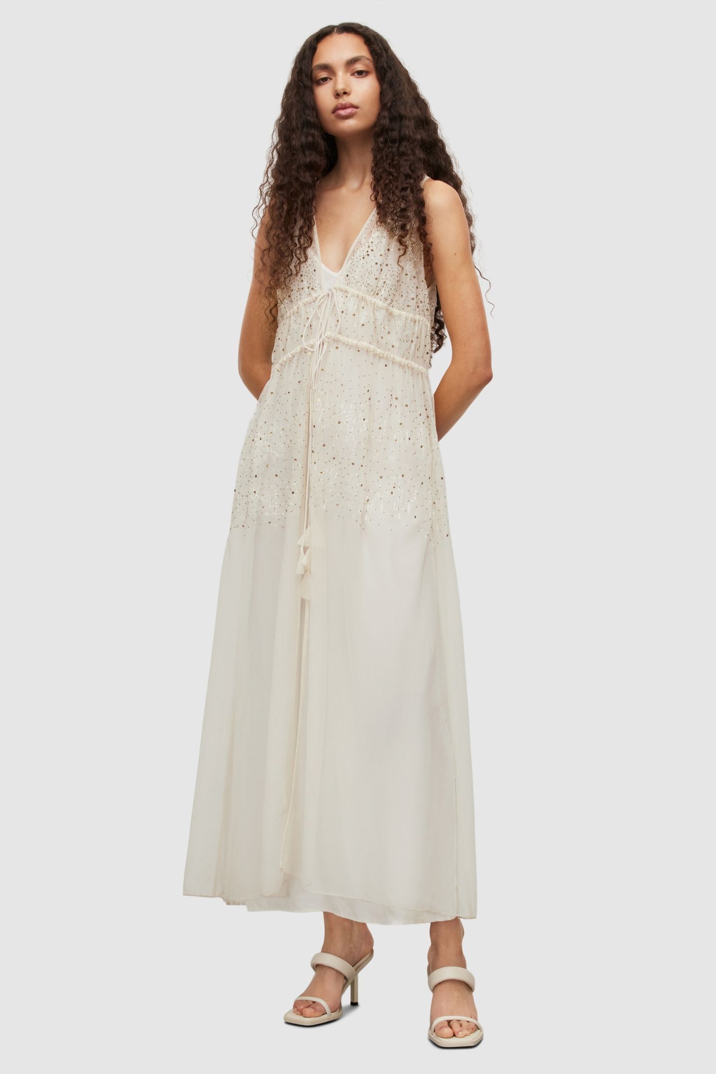 ROBYN EMB DRESS OFF WHITE 1