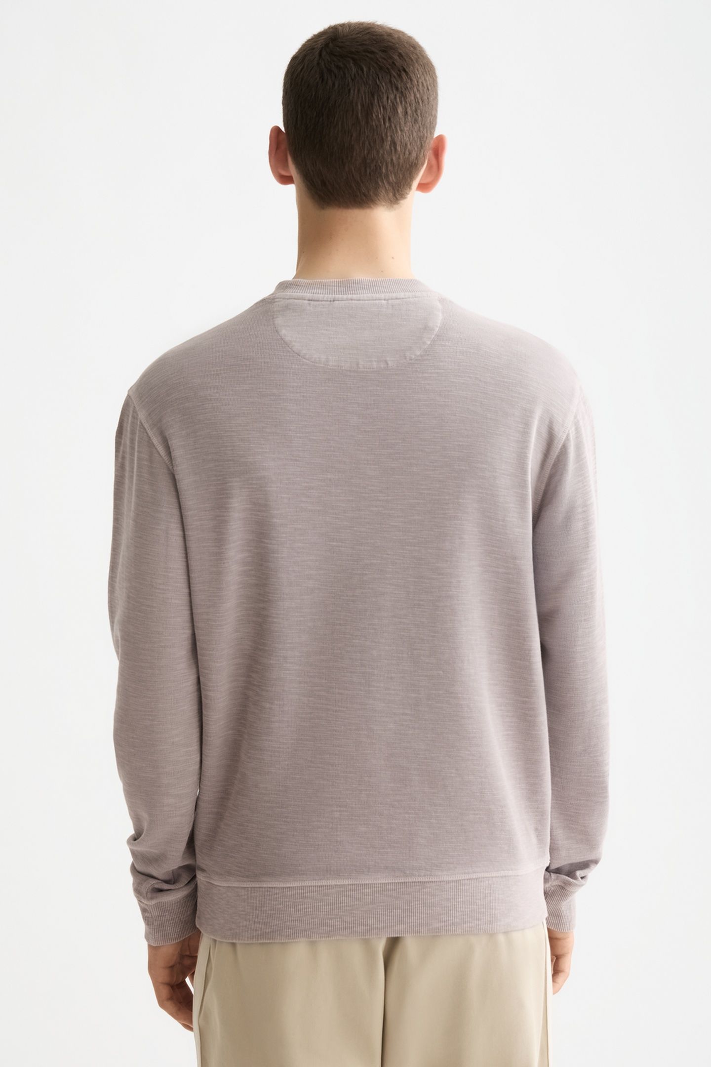 G/D STRUCTURED SWEATSHIRT GULL 2