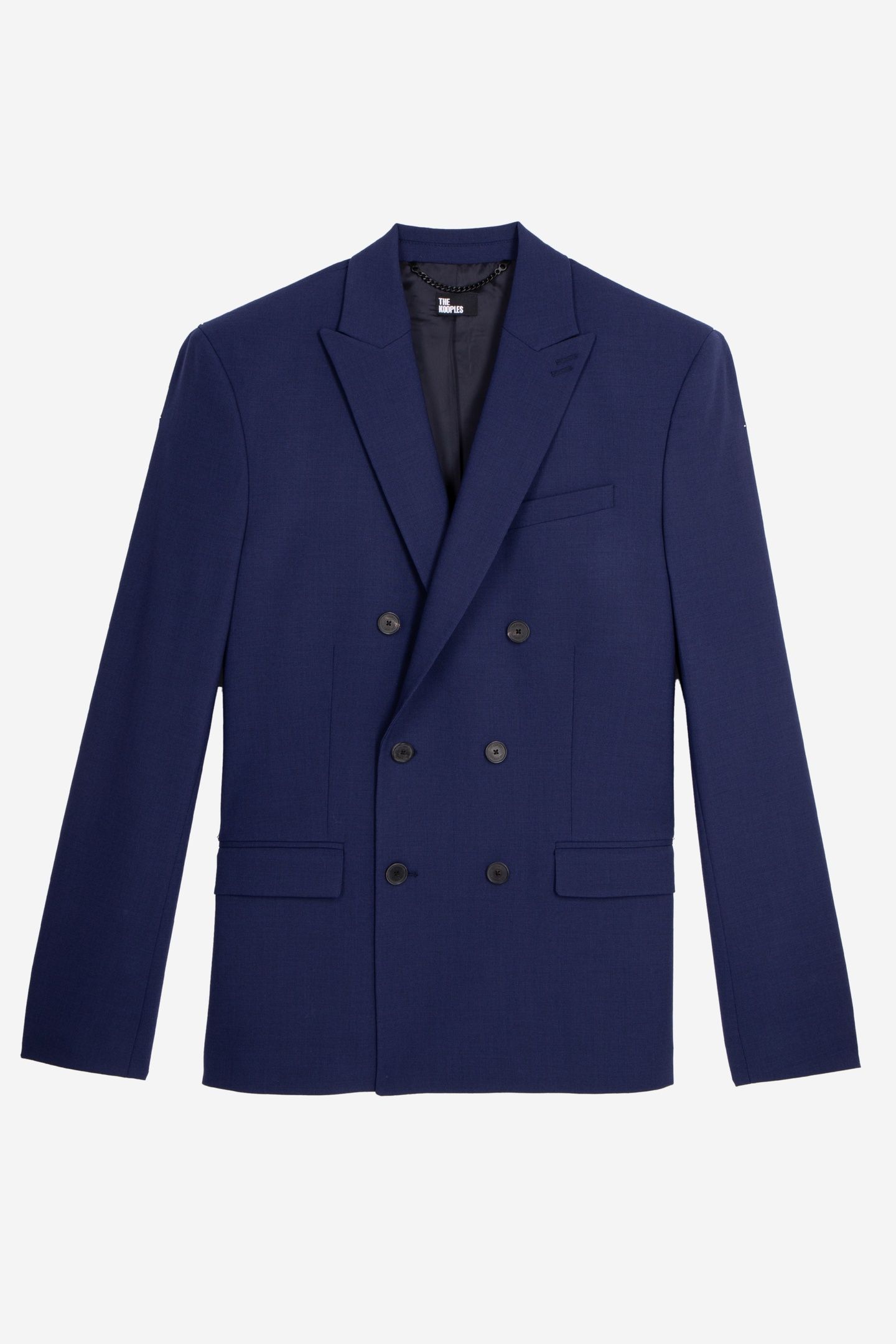 DOUBLE-FACED SUIT JACKET DARK BLUE 3