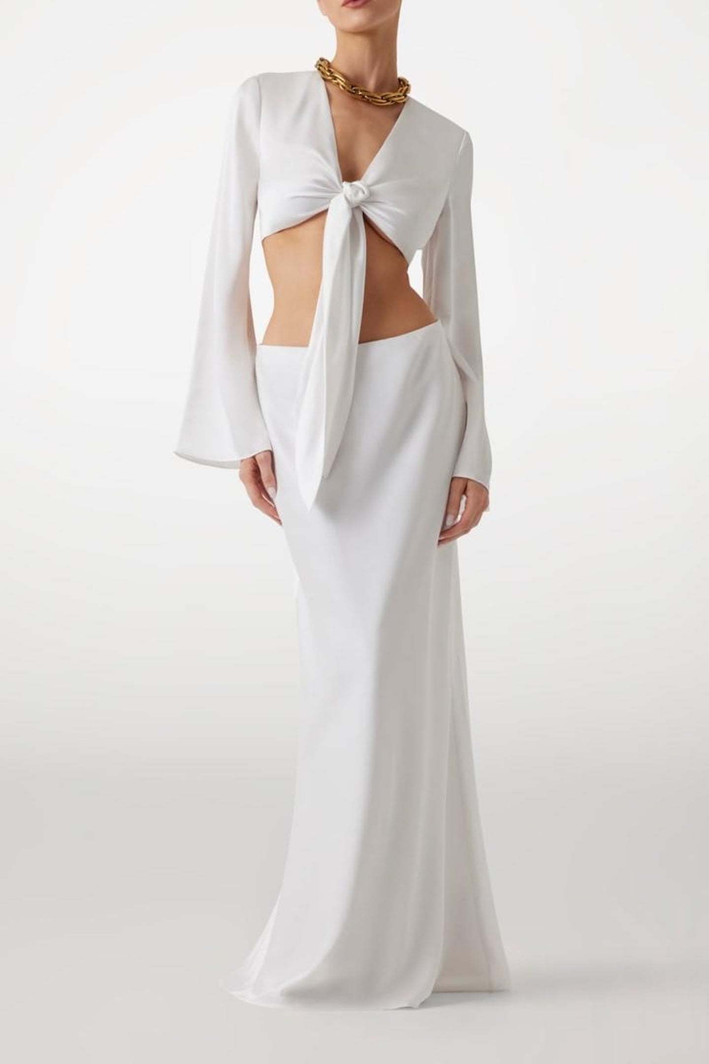 MONICA LONG SKIRT WHITE PEAKS 5