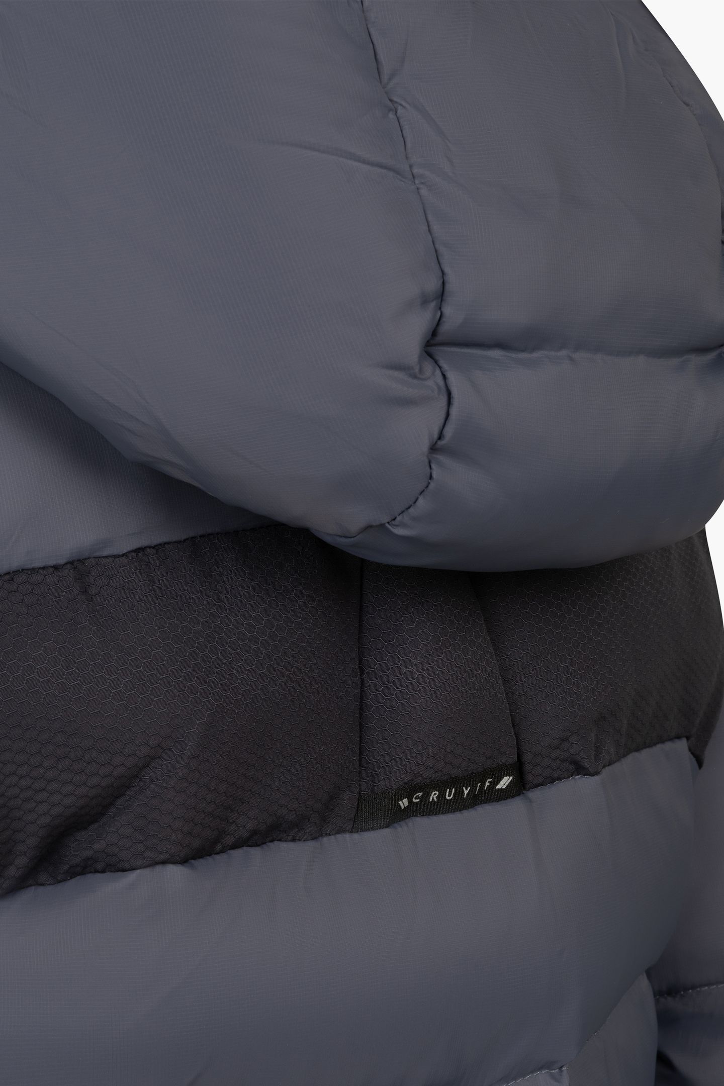 HEMATITE PUFFER DARK GREY 4
