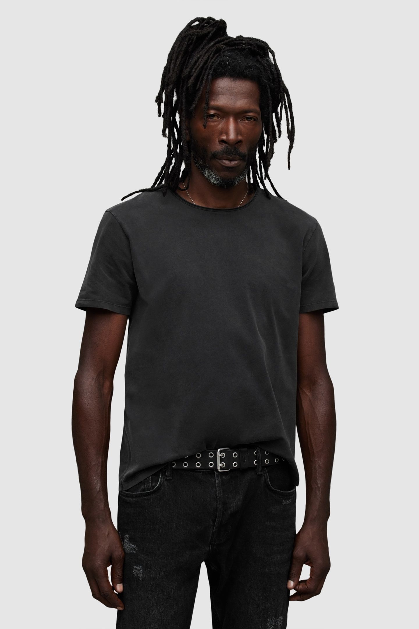 BODEGA SS CREW WASHED BLACK 2