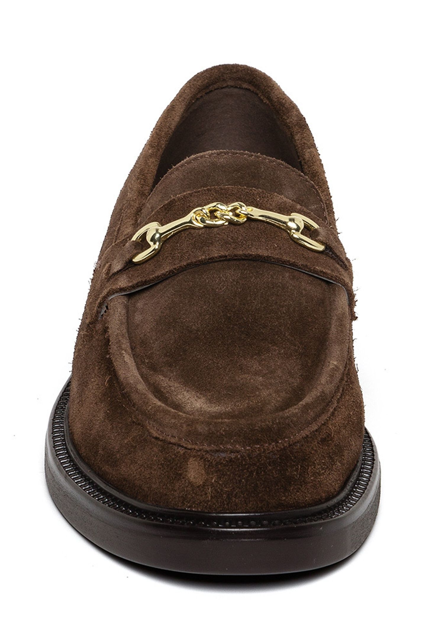 HUDDLES FLAT SHOES BROWN SUEDE 4