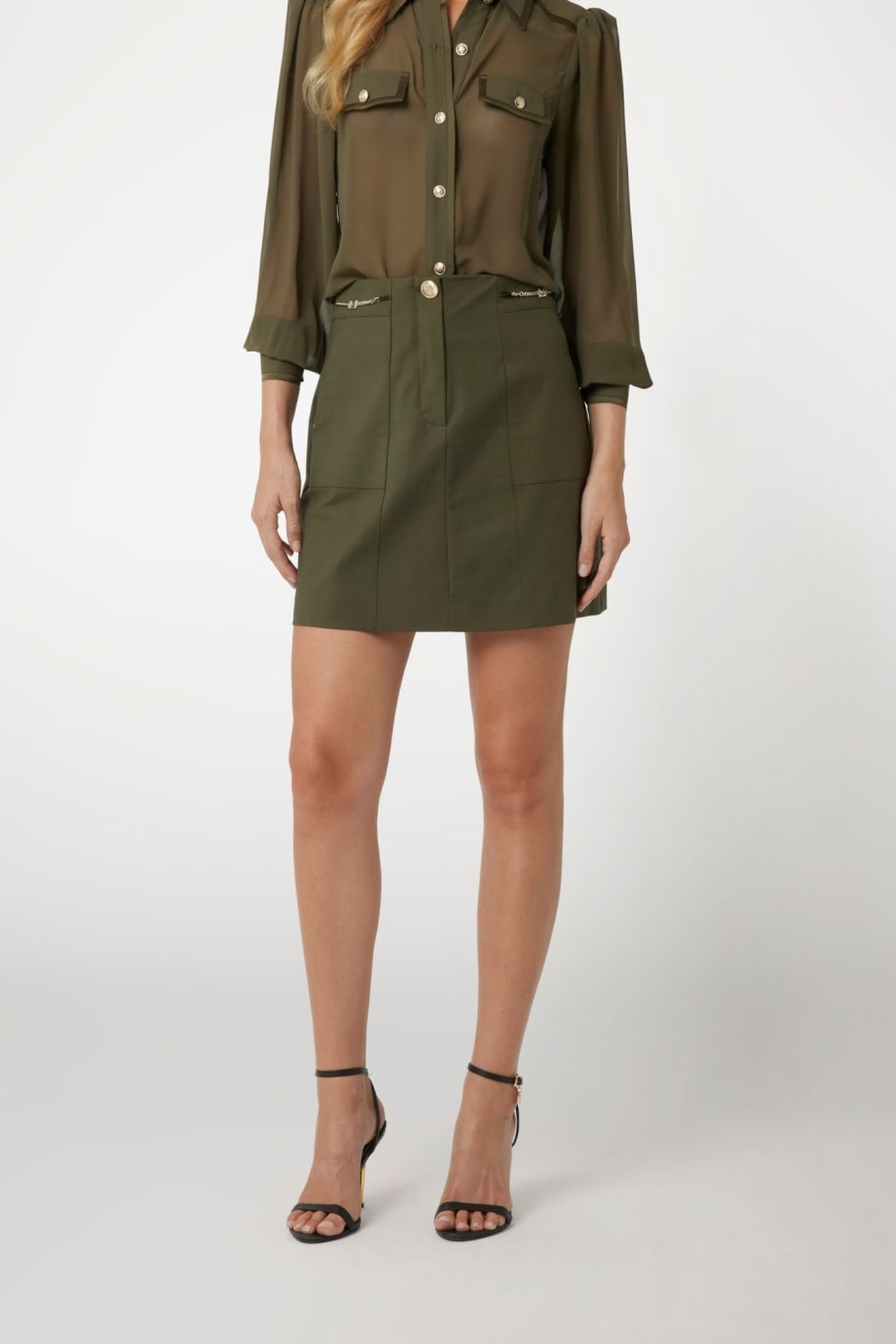ALICE MINI SKIRT OLIVE MORNING 3