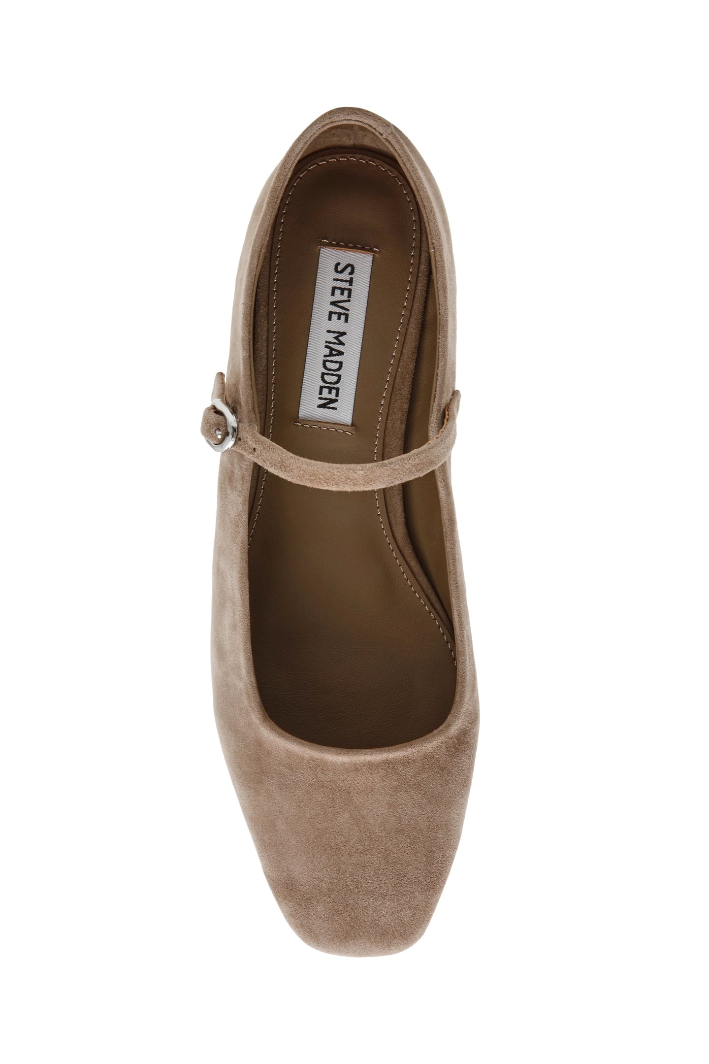MAPLE FLAT SHOES TAUPE SUEDE 6
