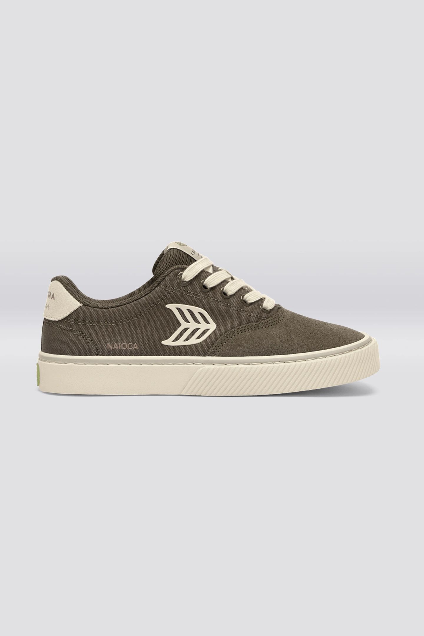 NAIOCA PRO SUEDE AND CANVAS STRIPE TEAK 1