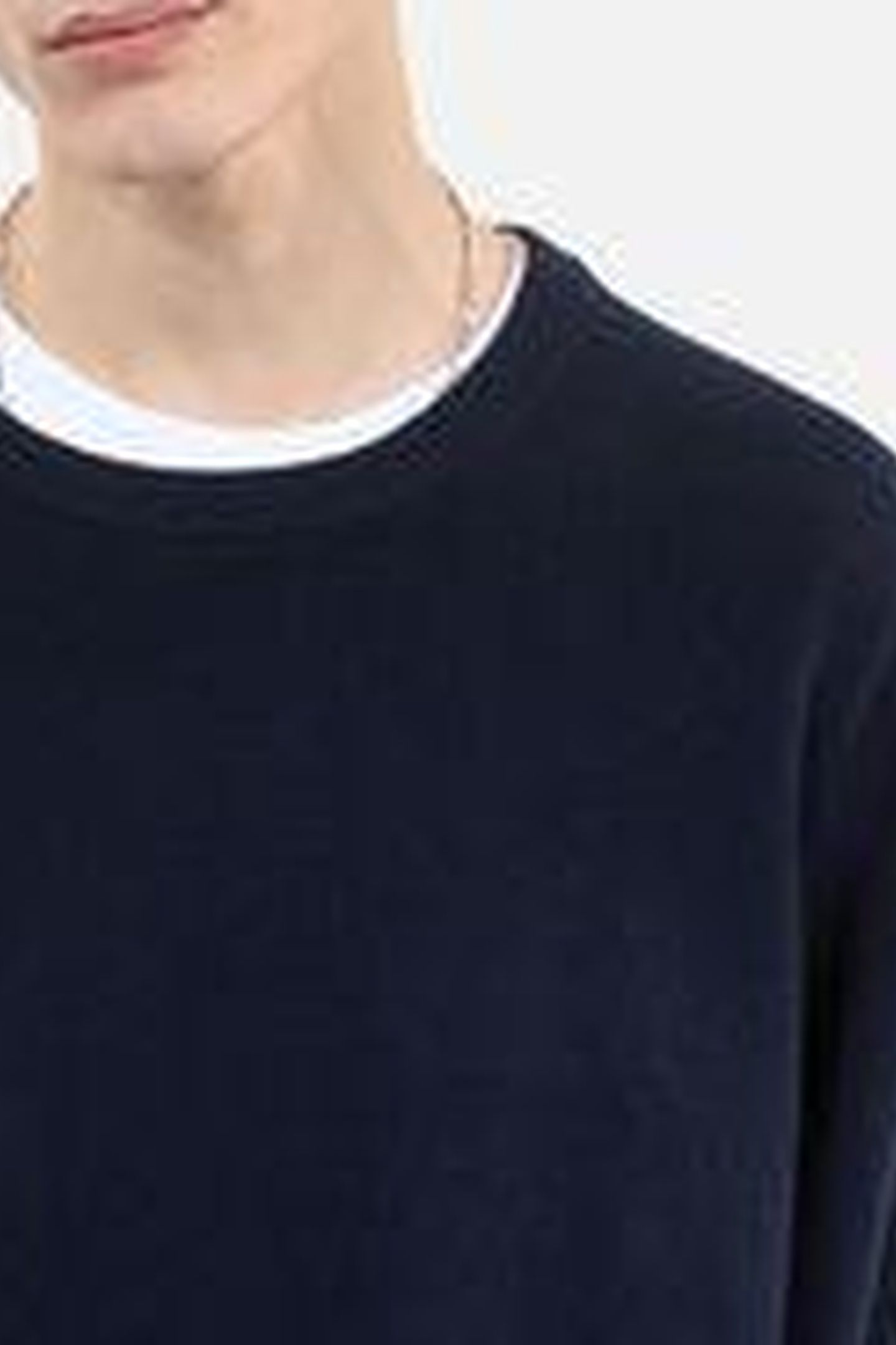 PULL COL ROUND DETAIL BRILLIANT NAVY 9