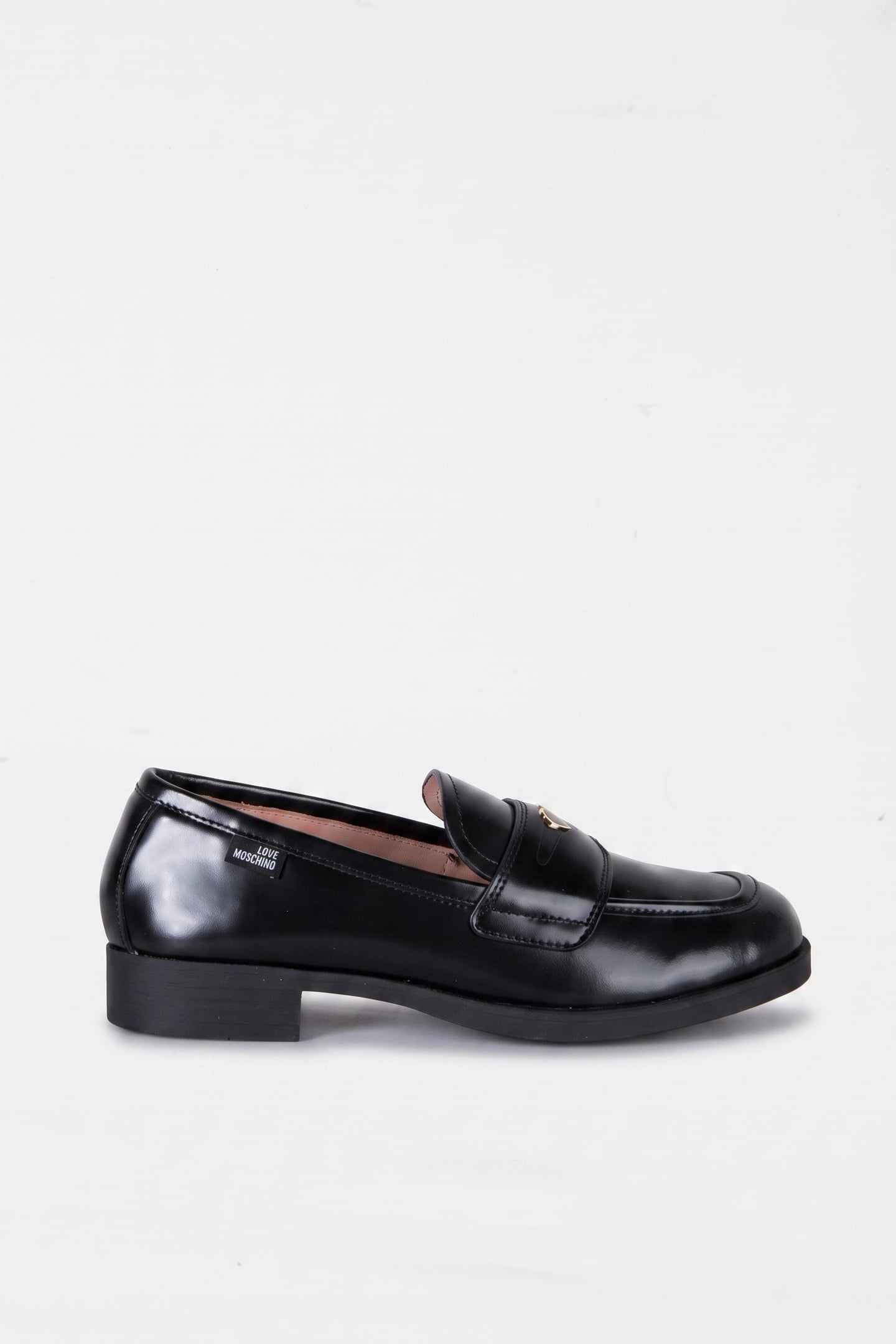 GOATSKIN LOAFER BLACK 1