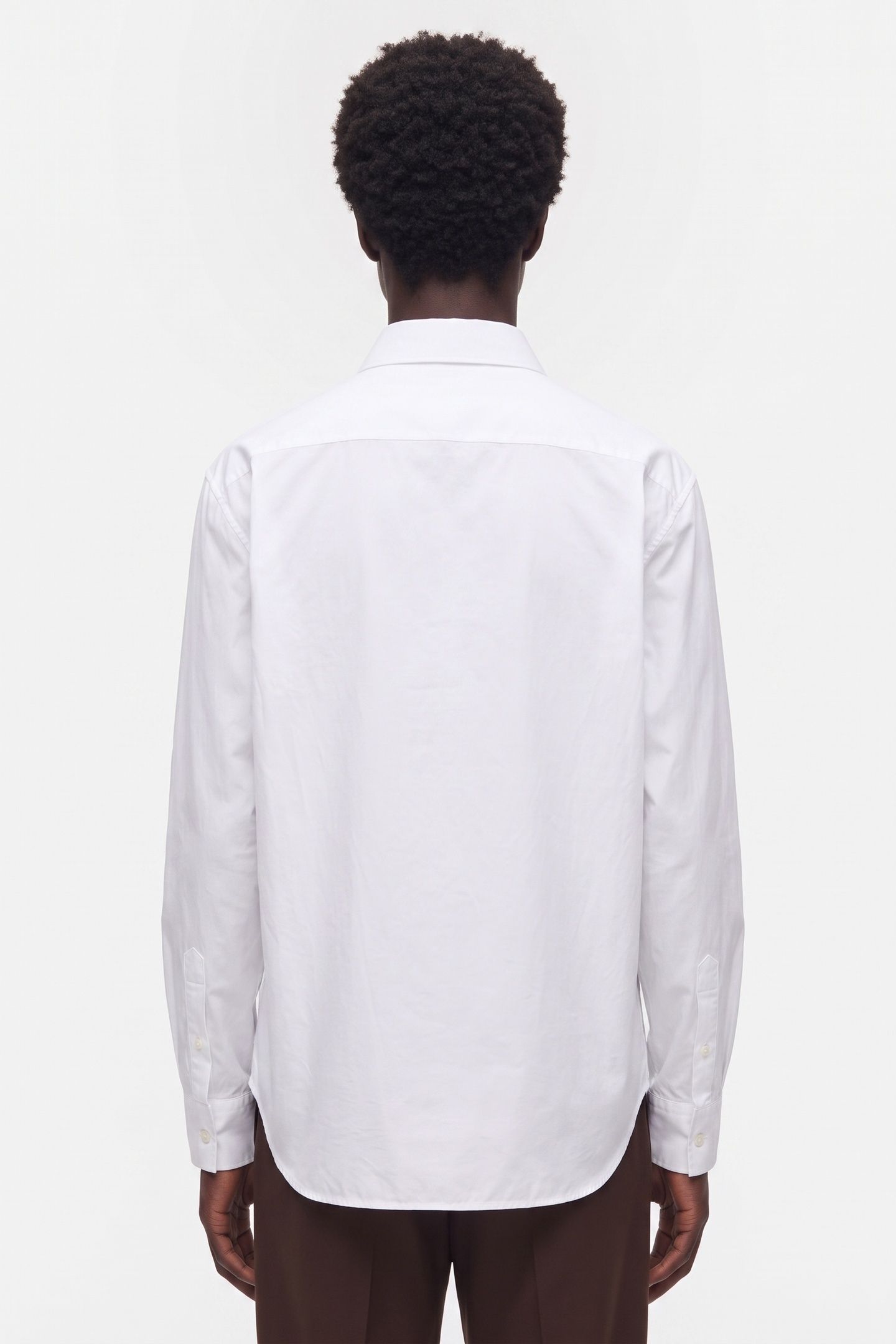 LS SOLID CRISP SHIRT BRILLIANT WHITE 2