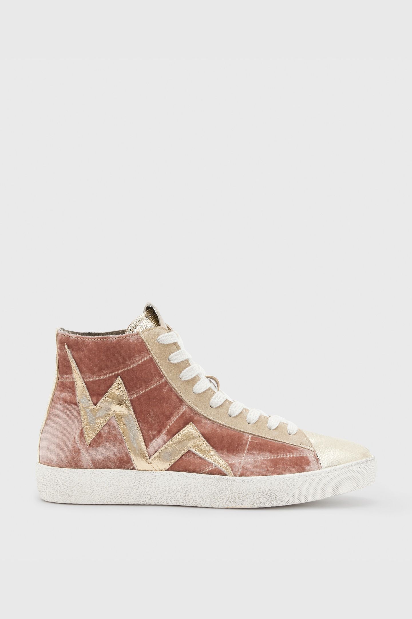 TUNDY BOLT HIGH TOP PINK 1