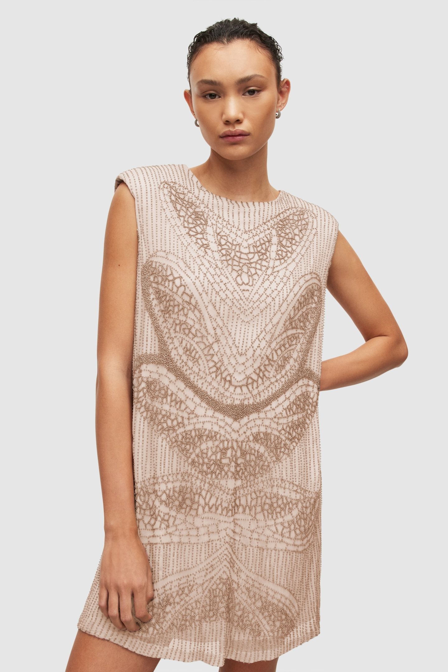 ILISHA EMB DRESS PALE PINK 2