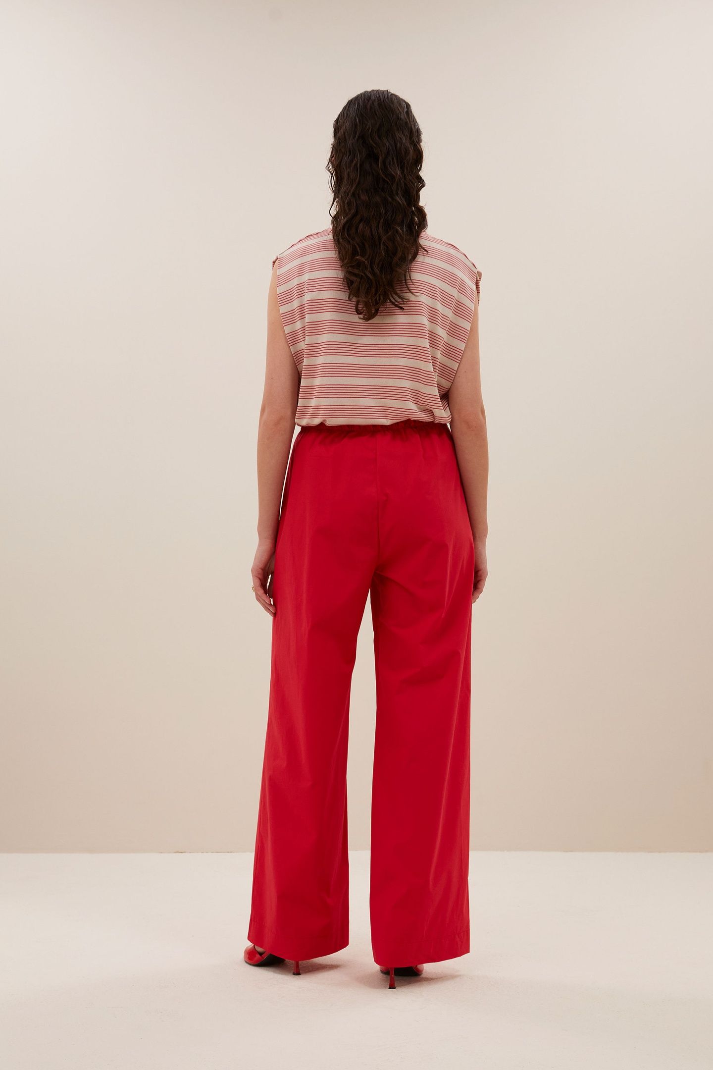 DIEDE NAUTIC STRIPE TOP RED NAUTIC STRIPE 3