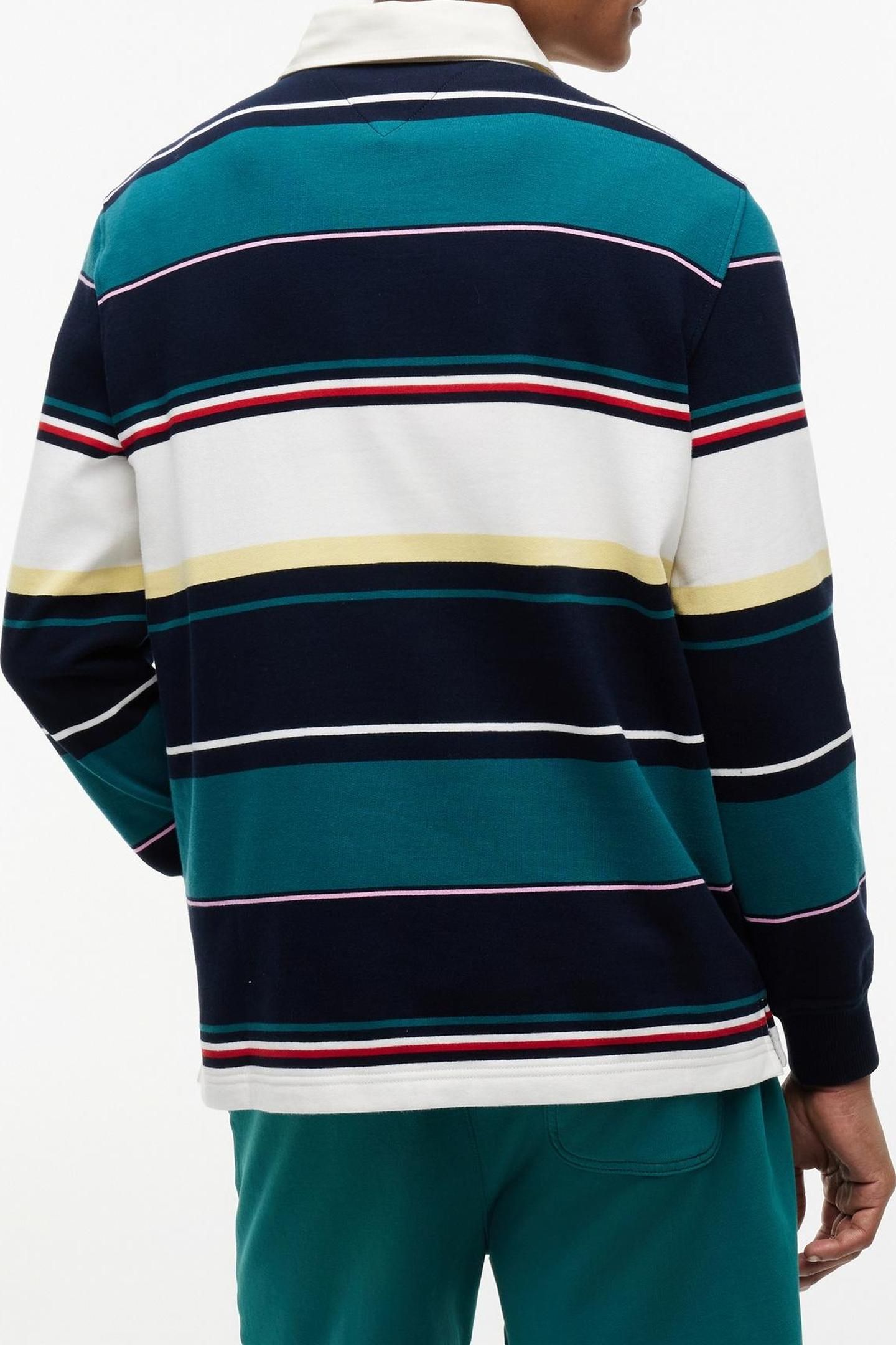 RELAXED STRIPE RUGBY DARK NIGHT NAVY MULTI 4