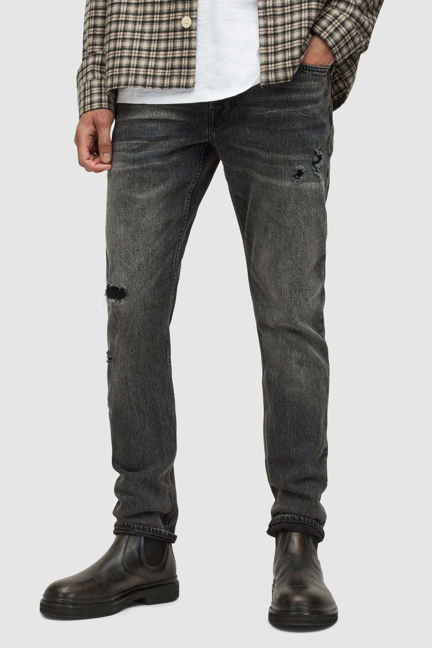 REX DAMAGED WASHED BLACK 1