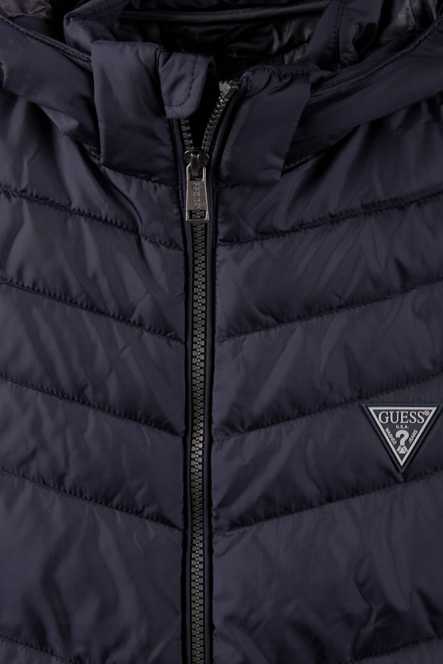 GUESS ECO LIGHT PUFFA VEST SMART BLUE 5