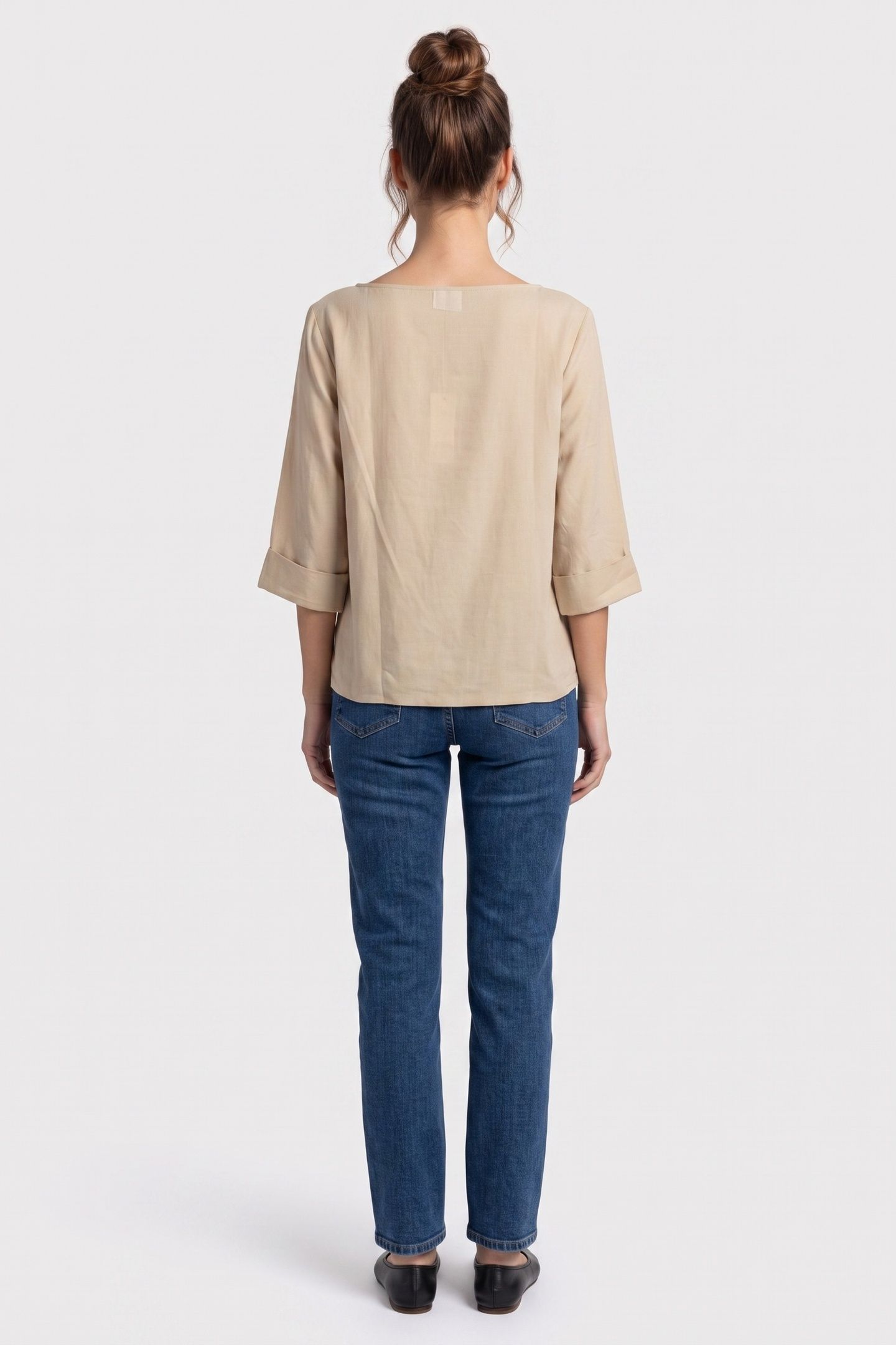 IMANUELA BLOUSE BEIGE 2