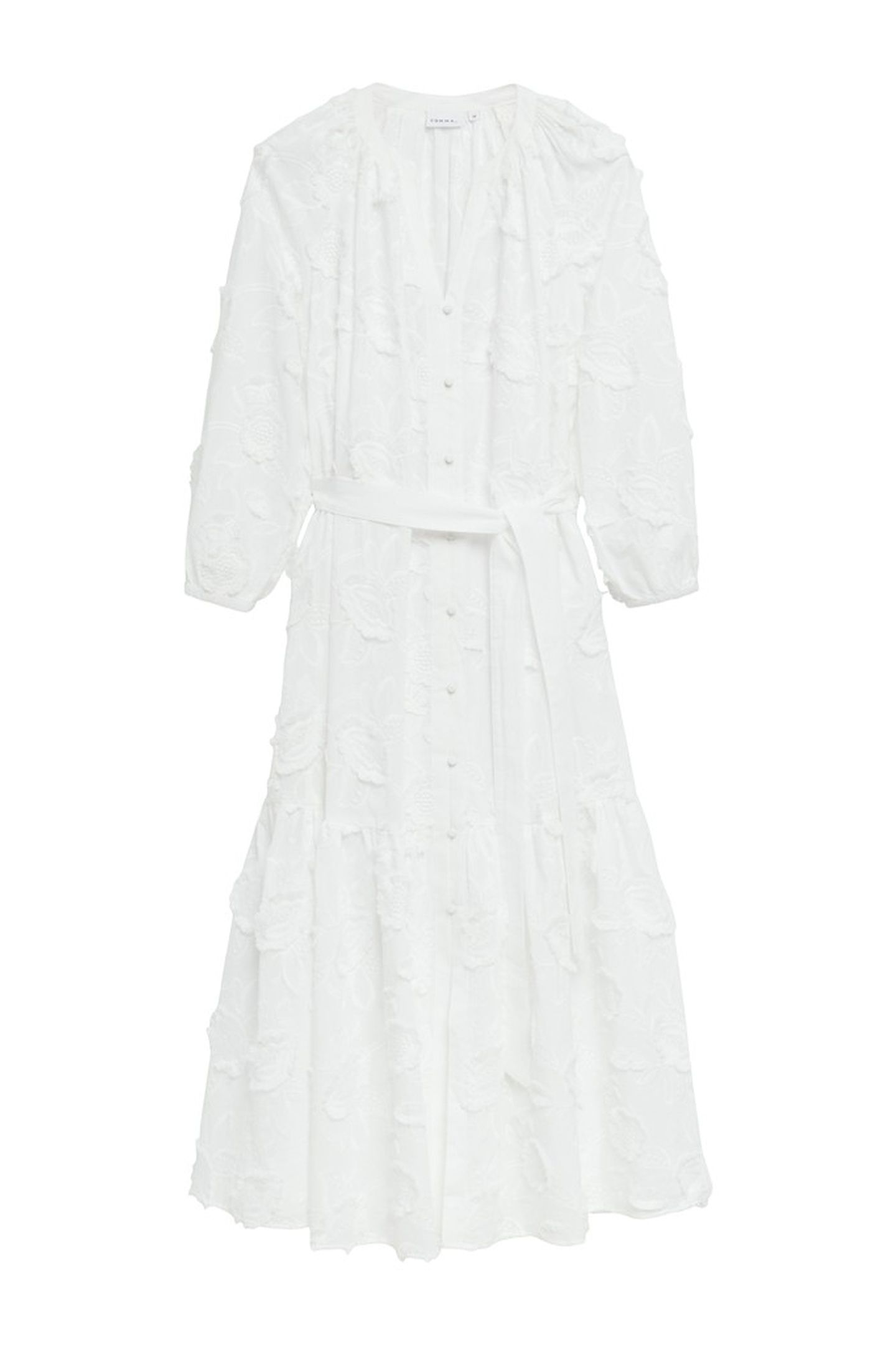 COMMA DRESSES WHITE 4