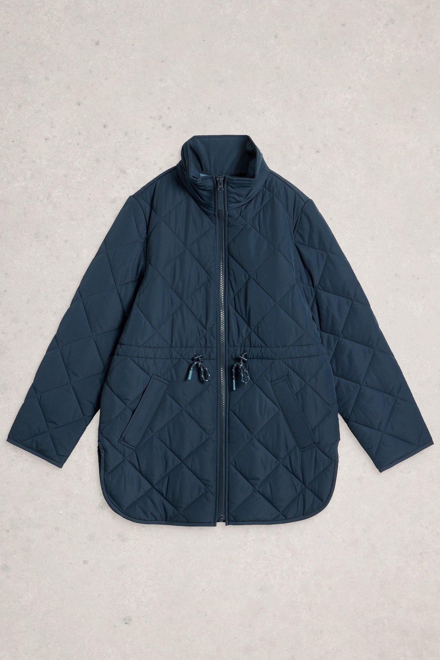 AMILIA QUILTED JACKET DARK NAVY 1