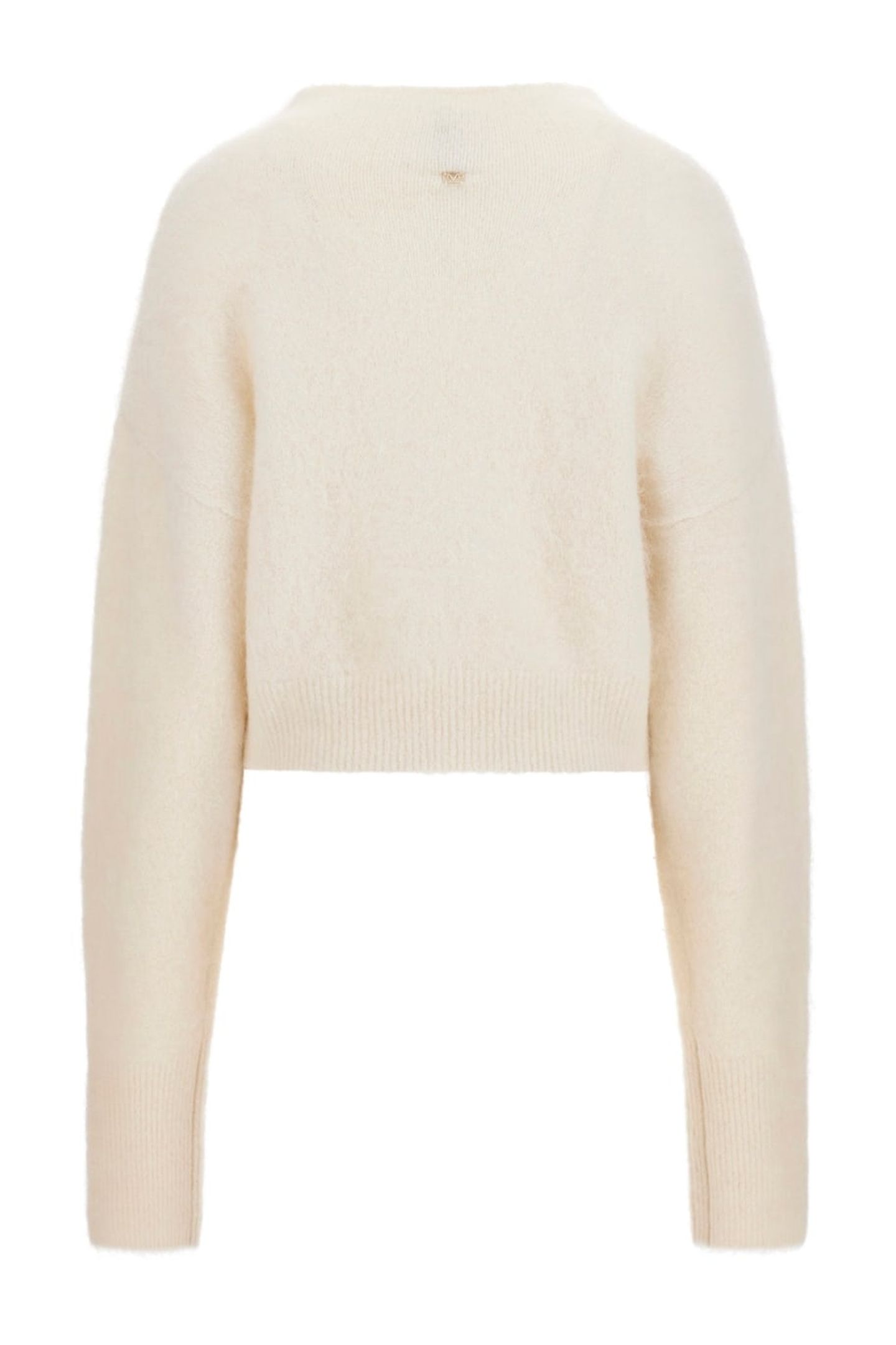 DENISE CROP SWEATER PALE PEARL MULTI 10