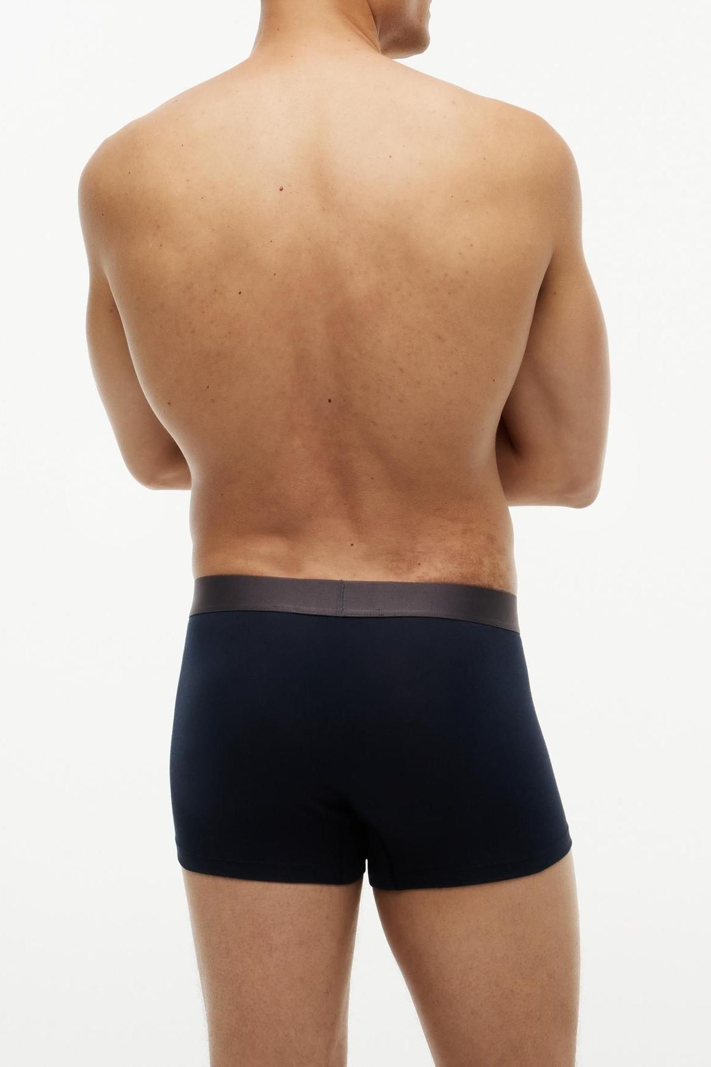 3-PACK TRUNK WAISTBAND DRK ASH/BRZY BLU/ROUGE 5