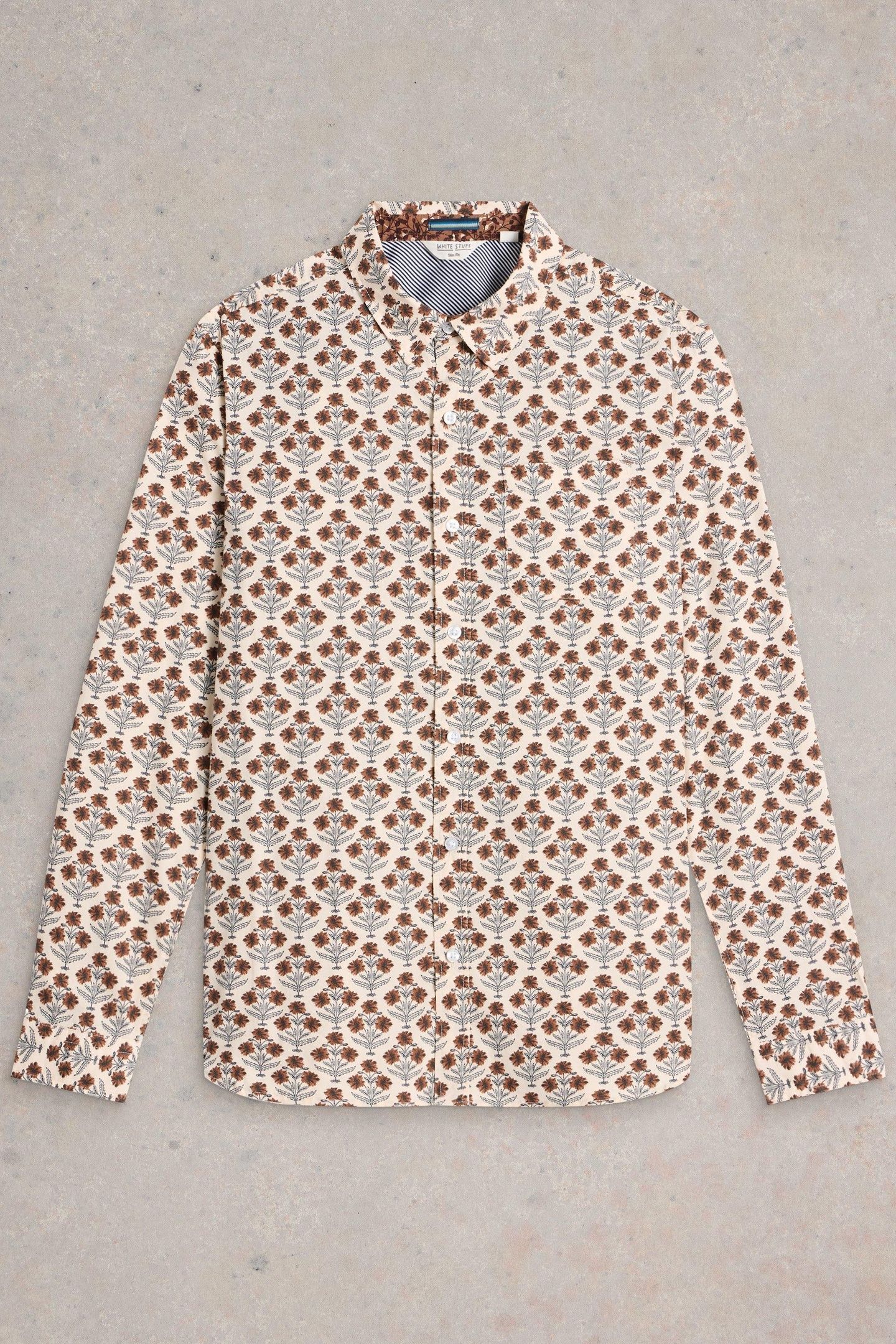 LARGE DANDELION PRINTED SHIRT NATURAL MULTI 3