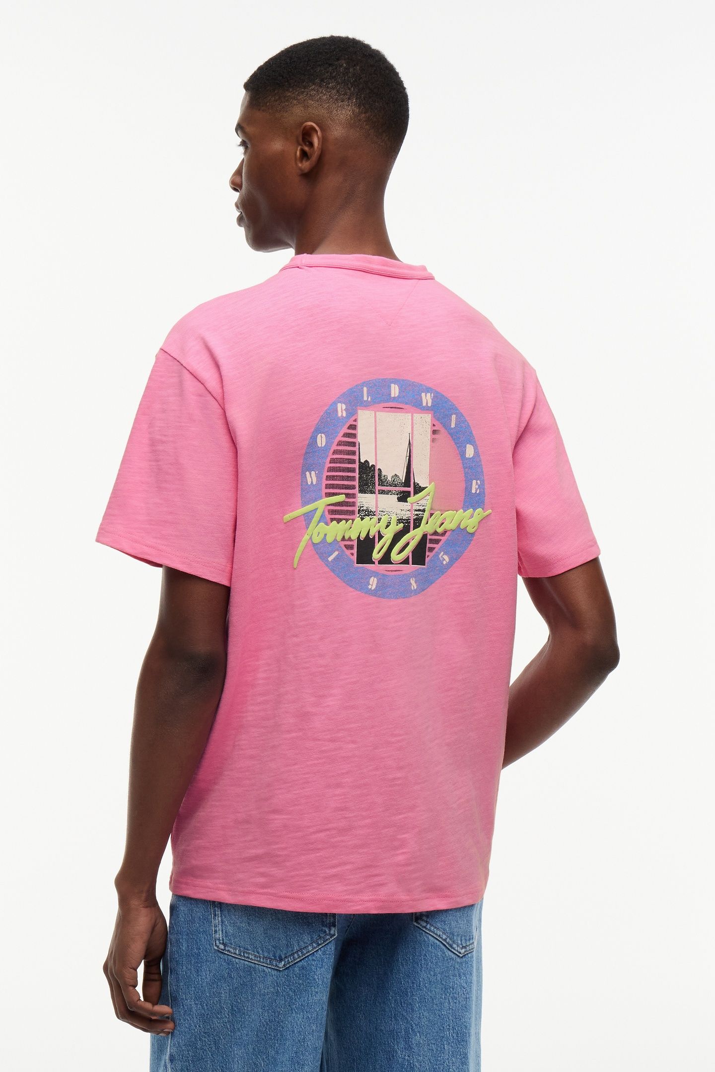 RELAXED NOVELTY SS TEE PINK DAISY 3