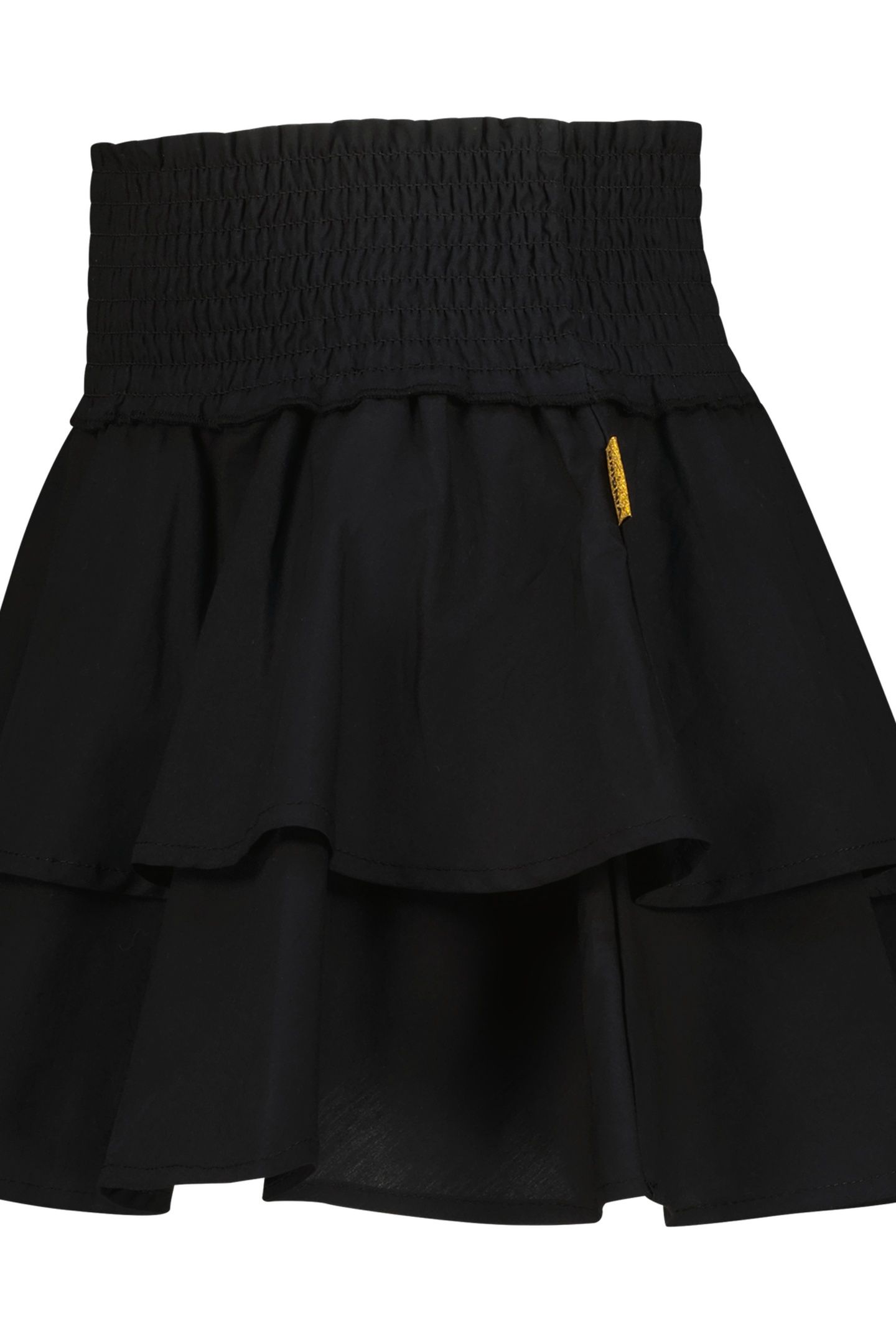GIRLS QARLIEN MINI SKIRT DEEP BLACK 2