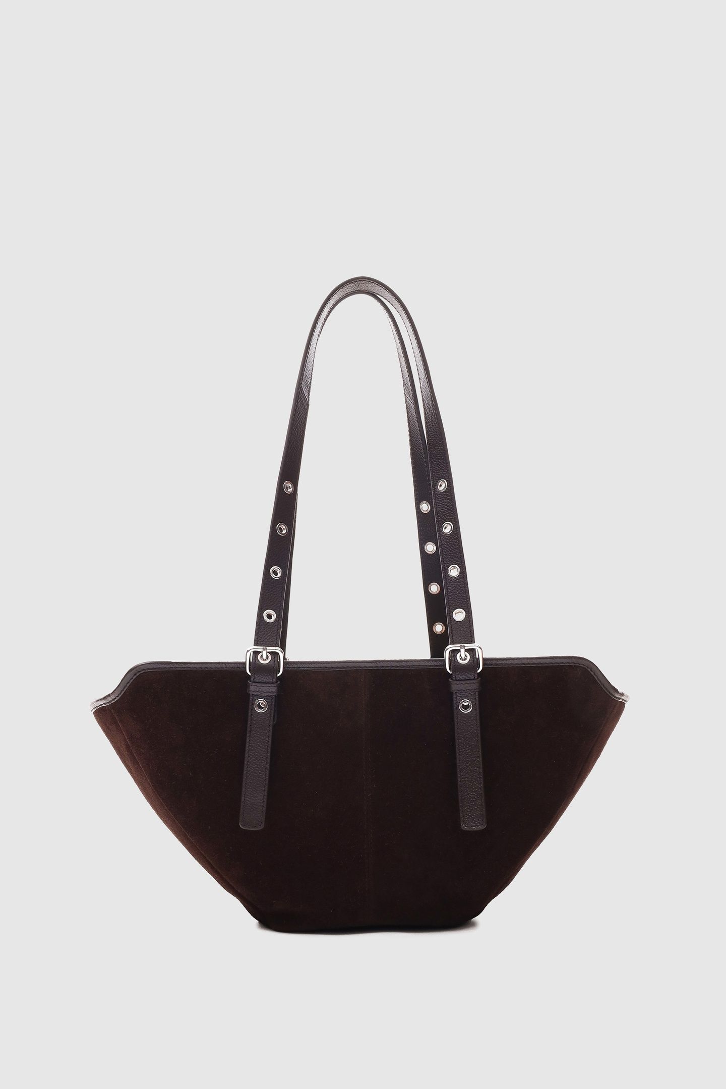 SMALL NORA SUEDE CHOCOLATE 1