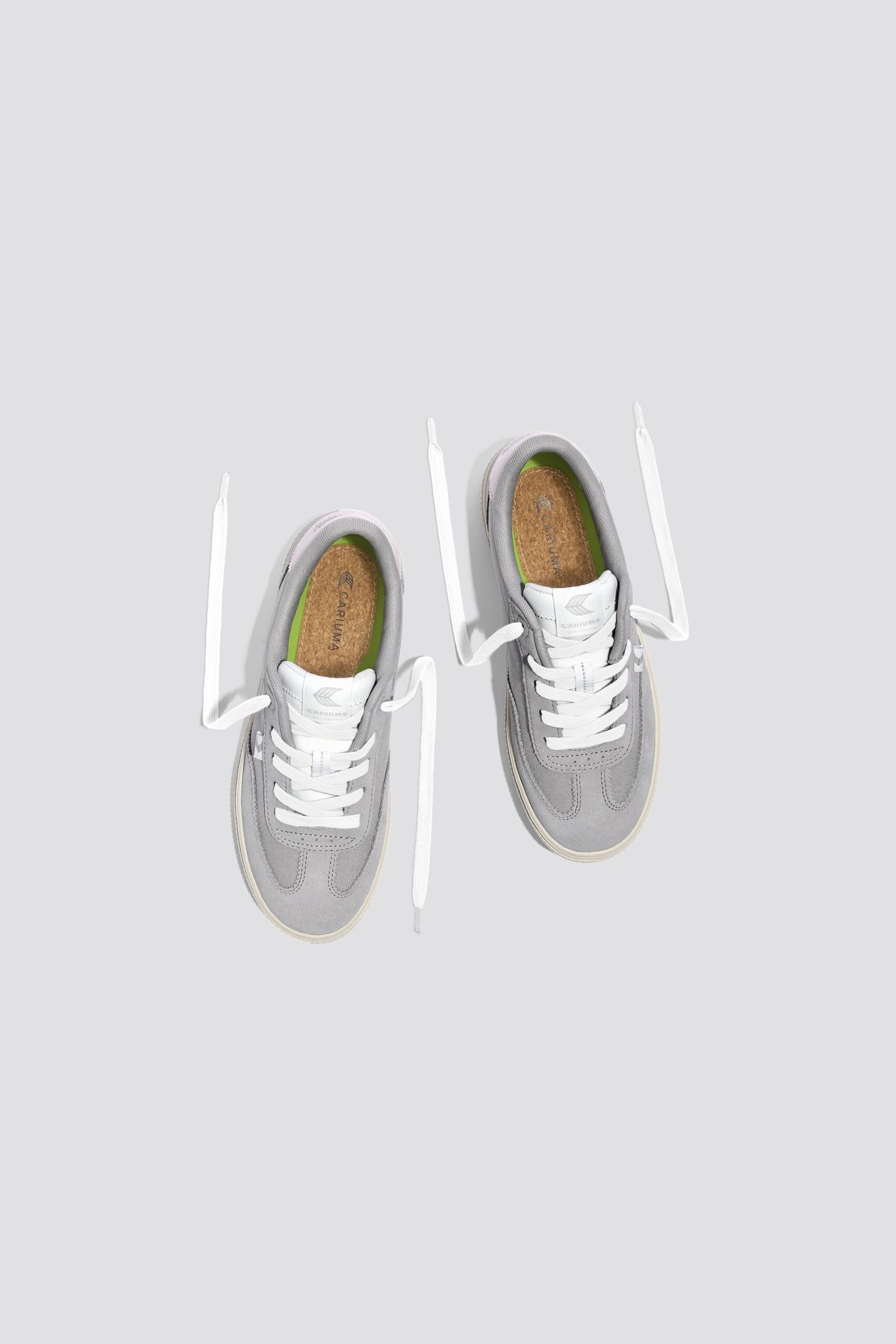 TOCA NYLON AND SUEDE LIGHT GREY 5