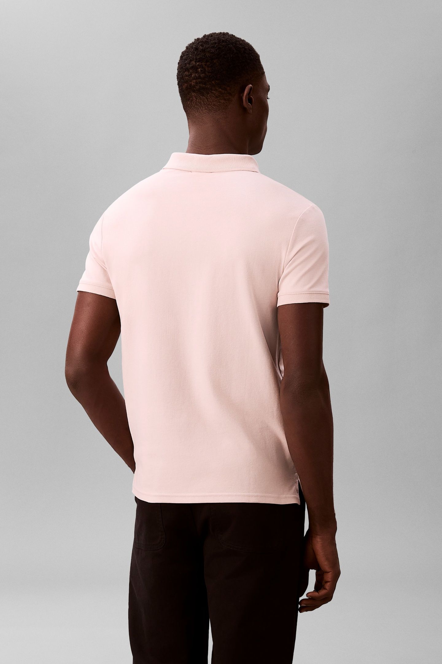 SS SLIM REFINED PIQUE POLO PRAIRIE PEACH 4