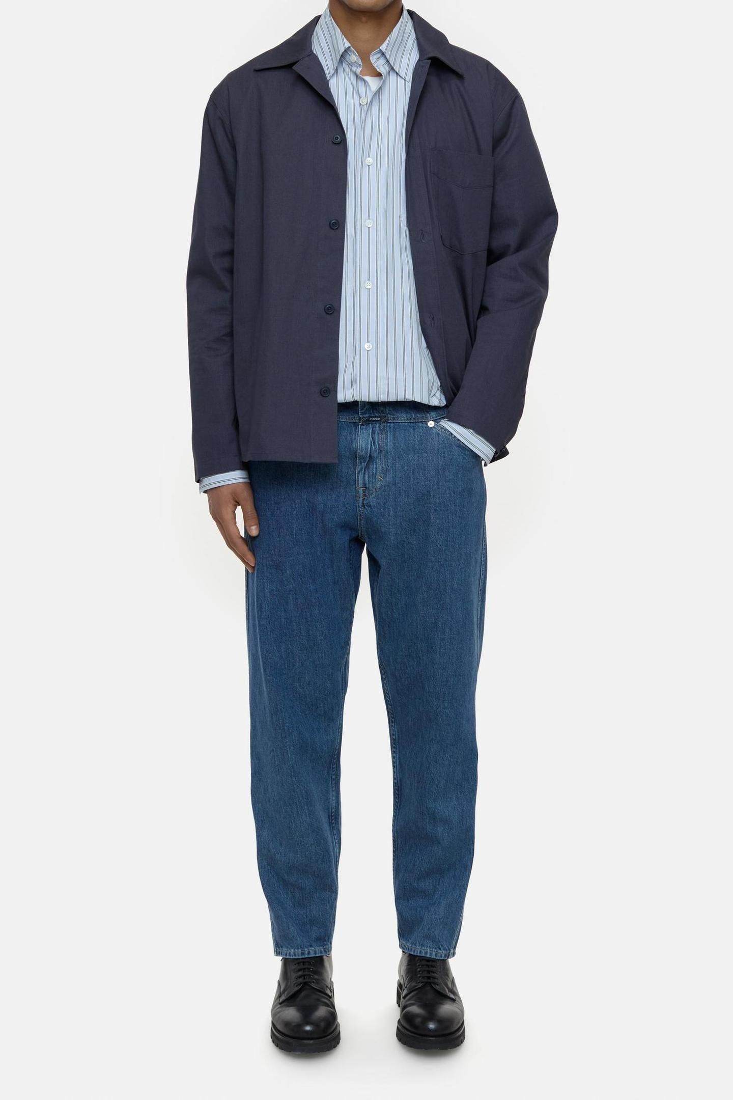 X-LENT TAPERED JEANS MID BLUE 2