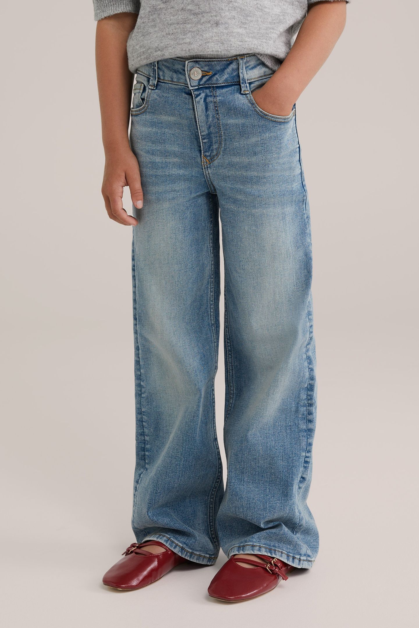 5-POCKET HIGH RISE LIGHT BLUE 1