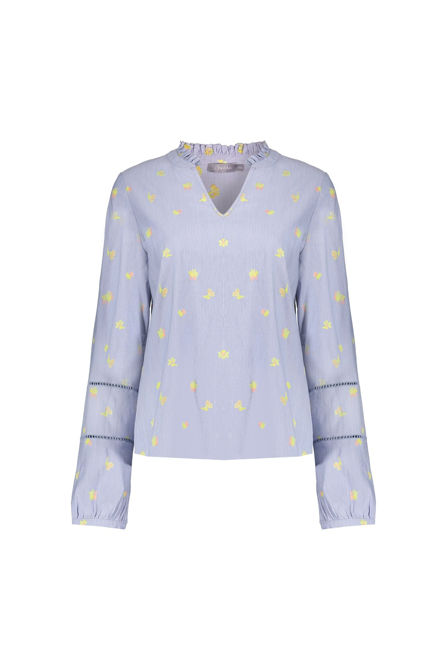 TOP LEMON/CHAMBRAY 1