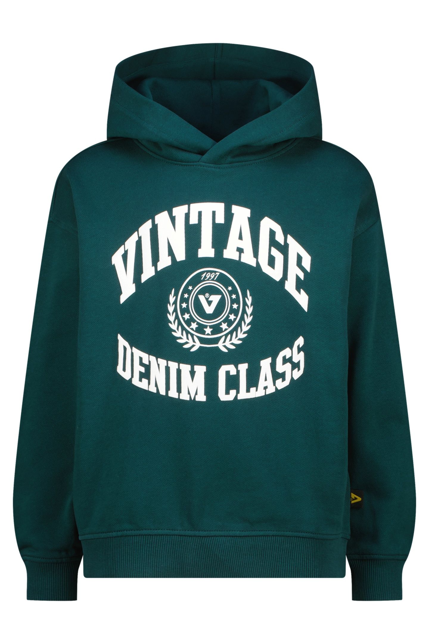 BOYS NIAM SWEATER DARK JUNGLE GREEN 1