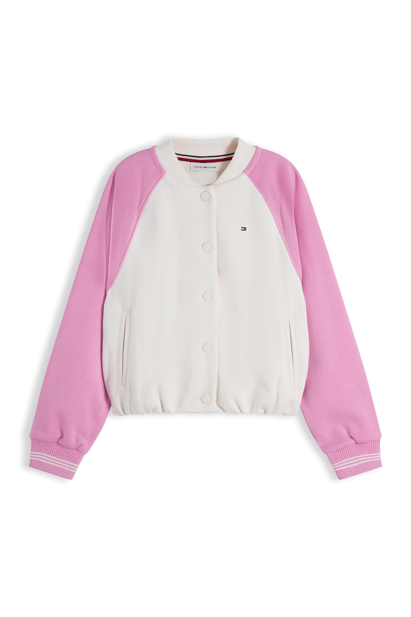 GIRLS HILFIGER RHINESTONE ANCIENT WHITE/PINK 4