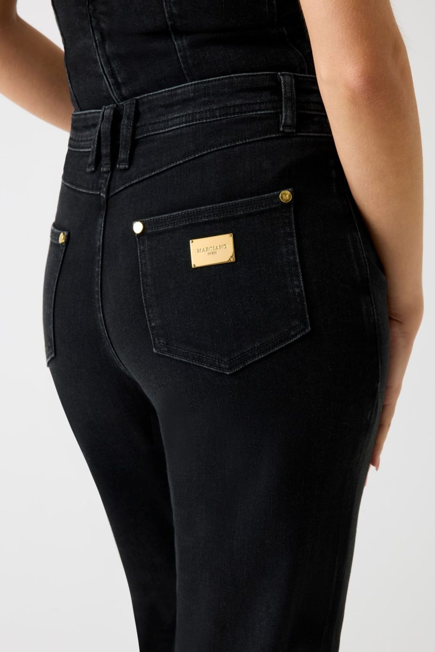 DORIS STRAIGHT DENIM JET BLACK A996 10