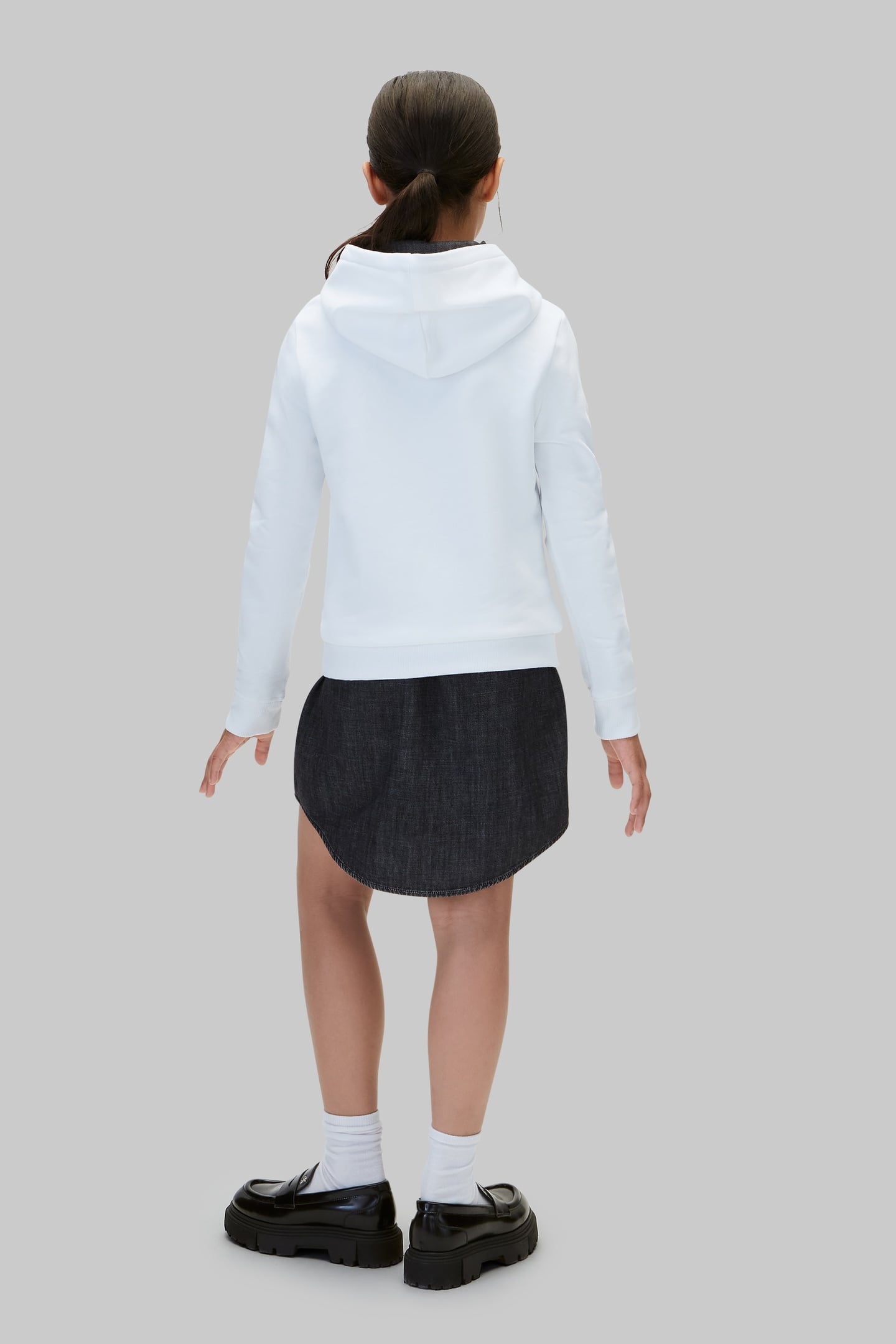UNISEX LOGO REGULAR TERRY BRIGHT WHITE 3