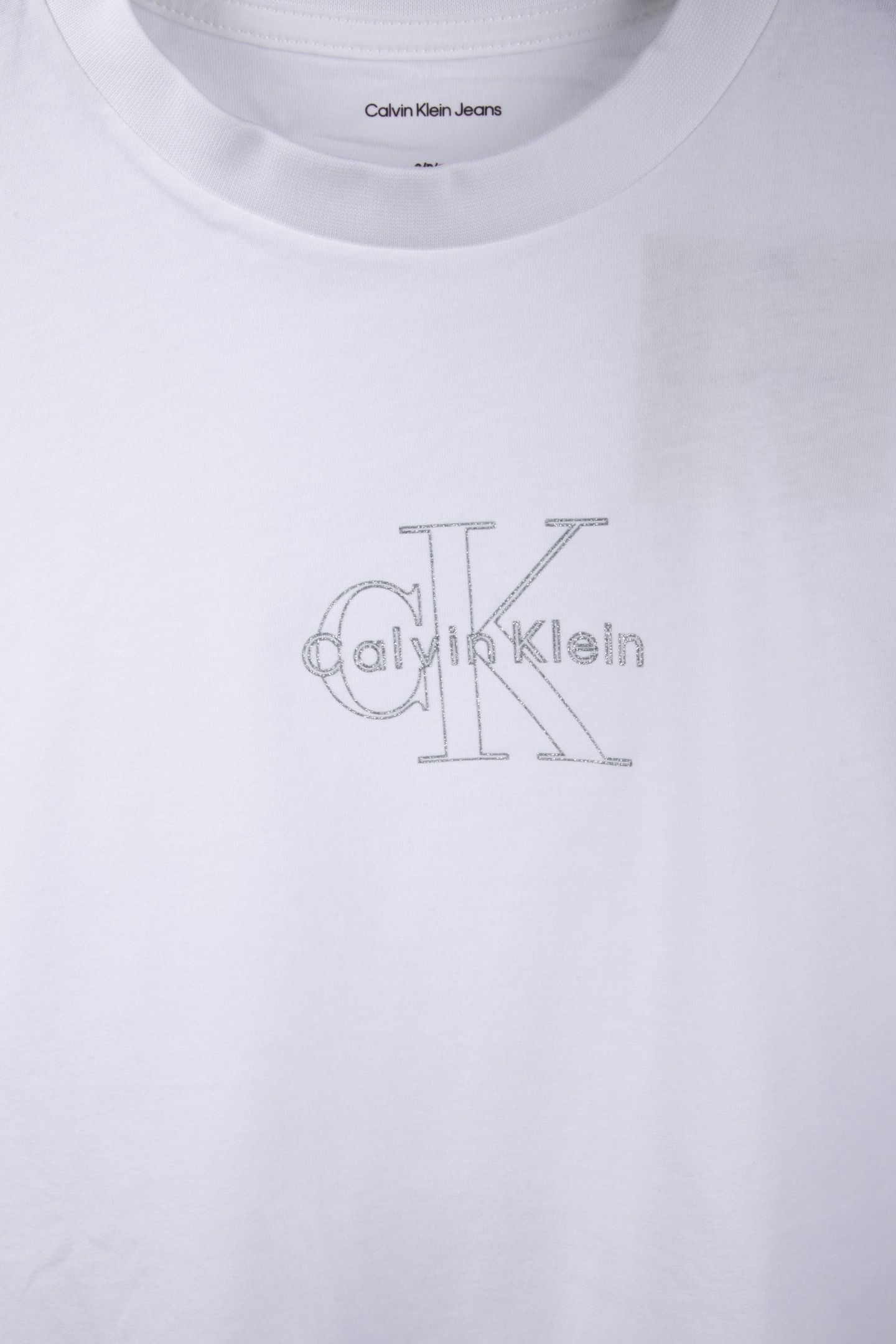 SS CLASIC MONOLOGO TEE BRIGHT WHITE 4