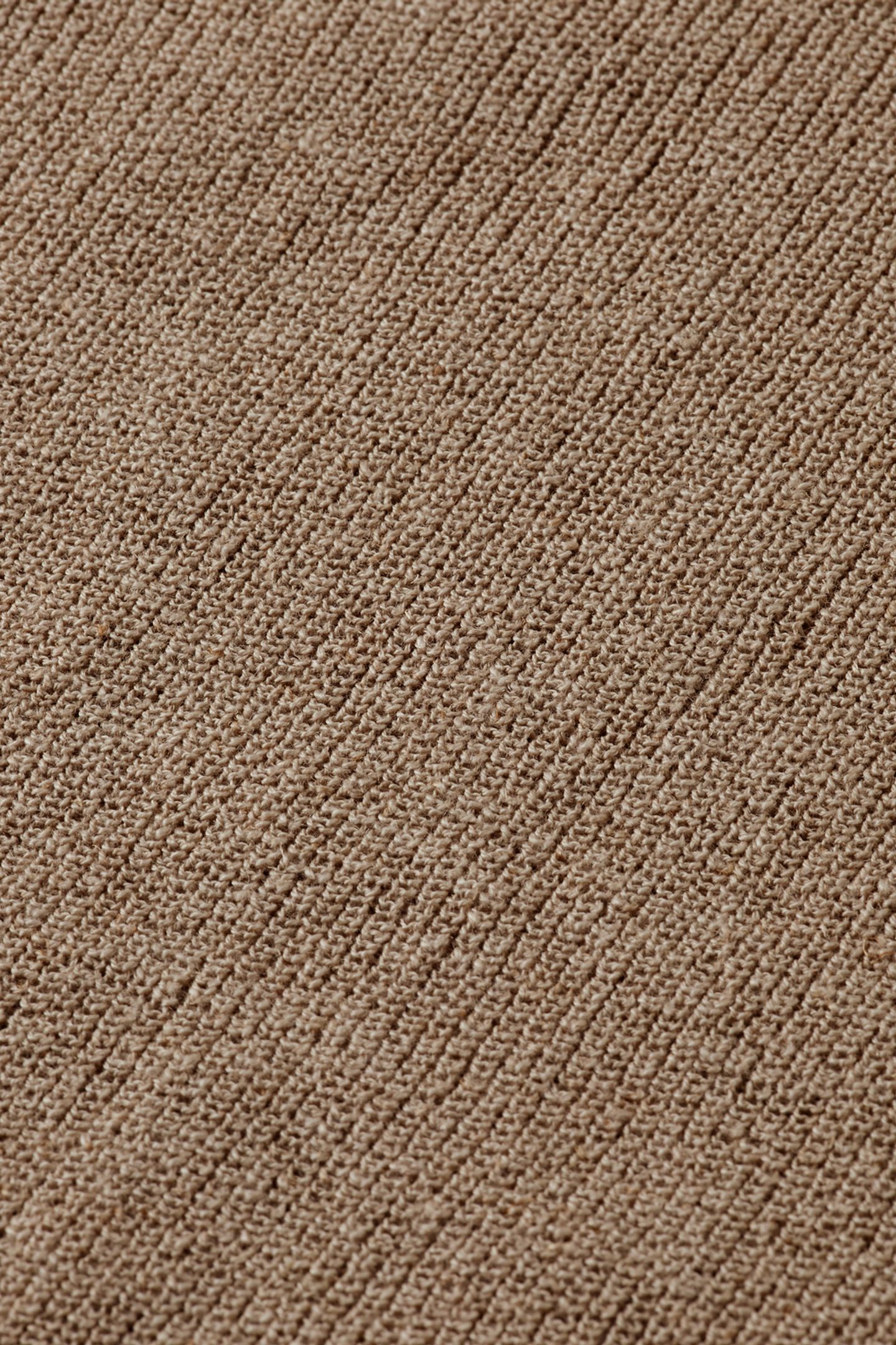 LINNEN BLEND CREW NECK PLAZA TAUPE 5