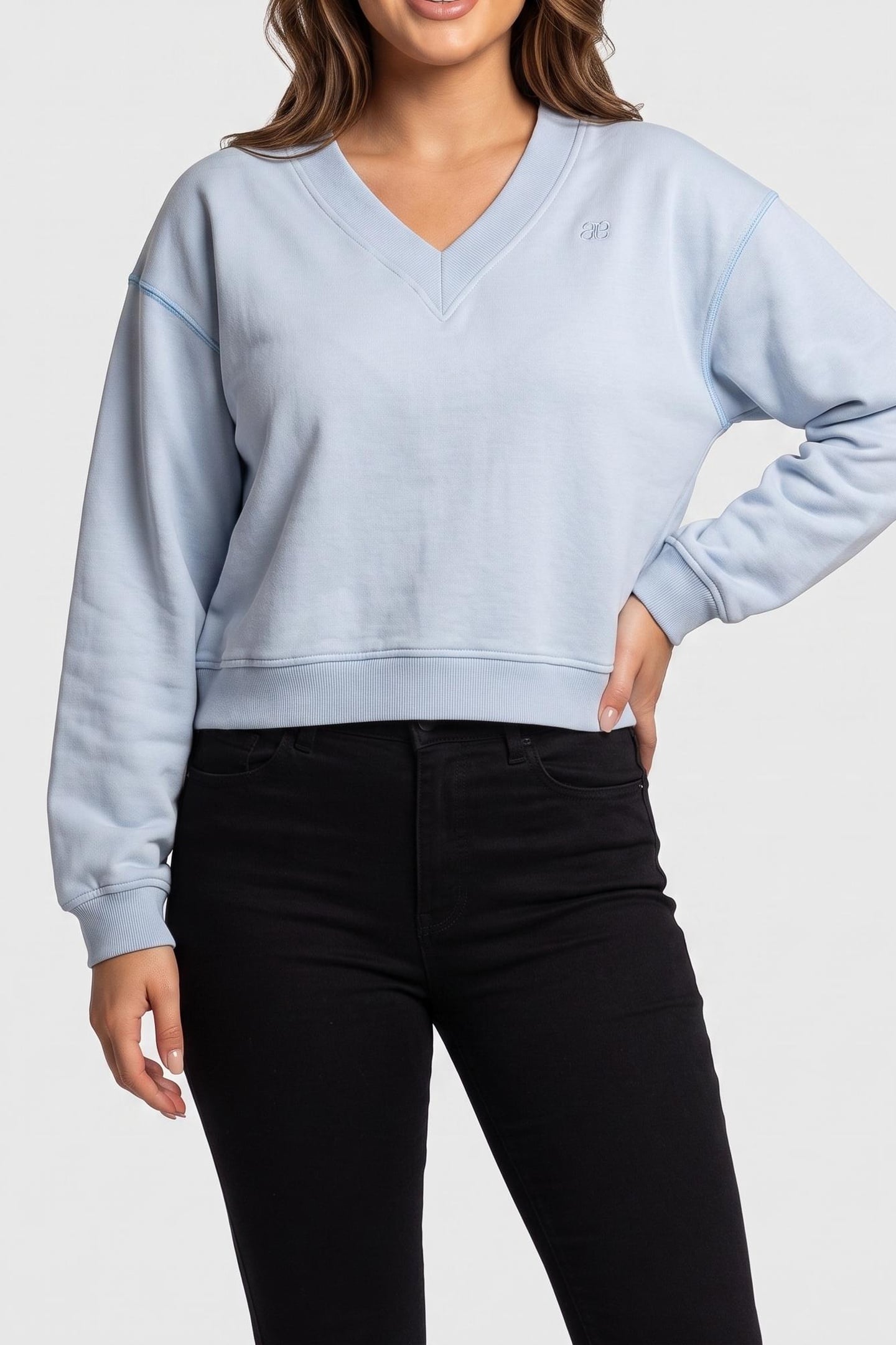 SWEATER GAIA FADED BLUE 1
